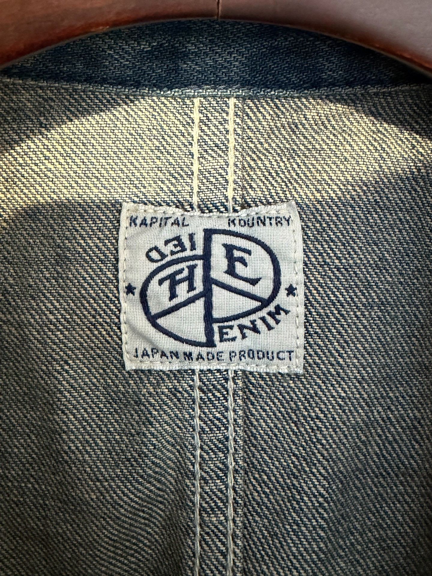 Kapital Kapital 25SS Short Four-Pocket Denim Jacket Size US L / EU 52-54 / 3 - 3 Thumbnail