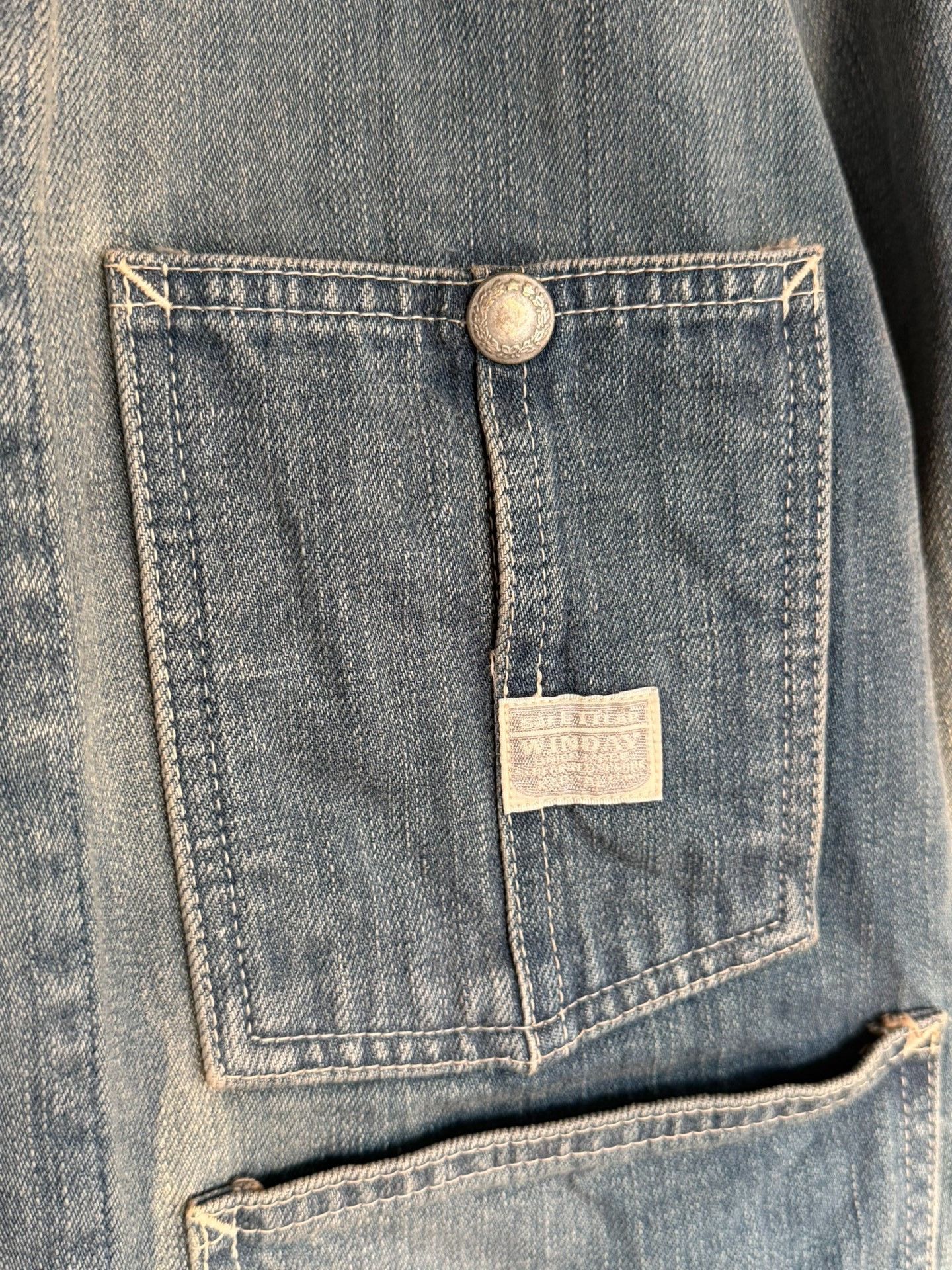 Kapital Kapital 25SS Short Four-Pocket Denim Jacket Size US L / EU 52-54 / 3 - 4 Thumbnail