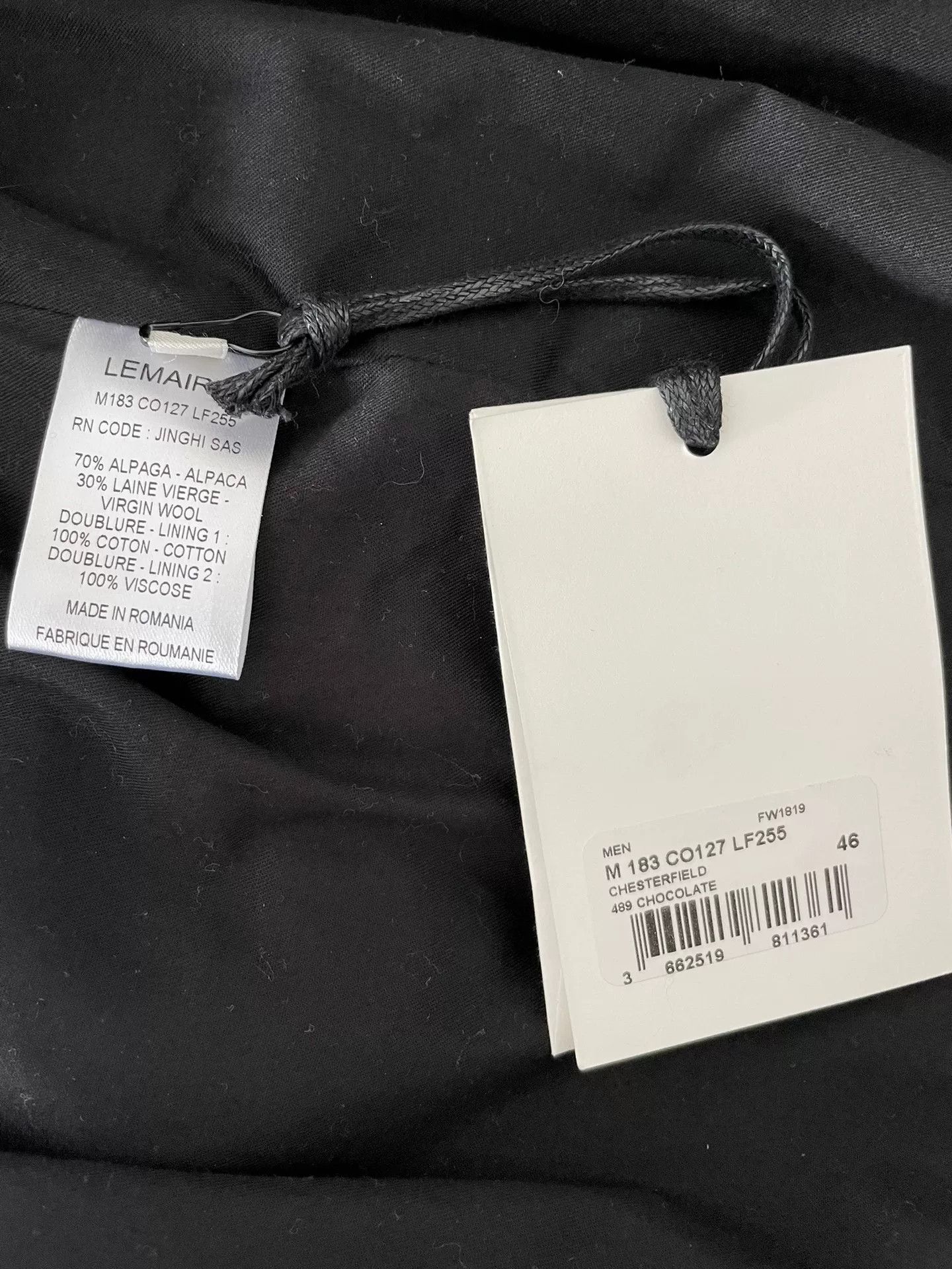 Lemaire Lemaire Classic Tailored Coat Size US S / EU 44-46 / 1 - 6 Thumbnail