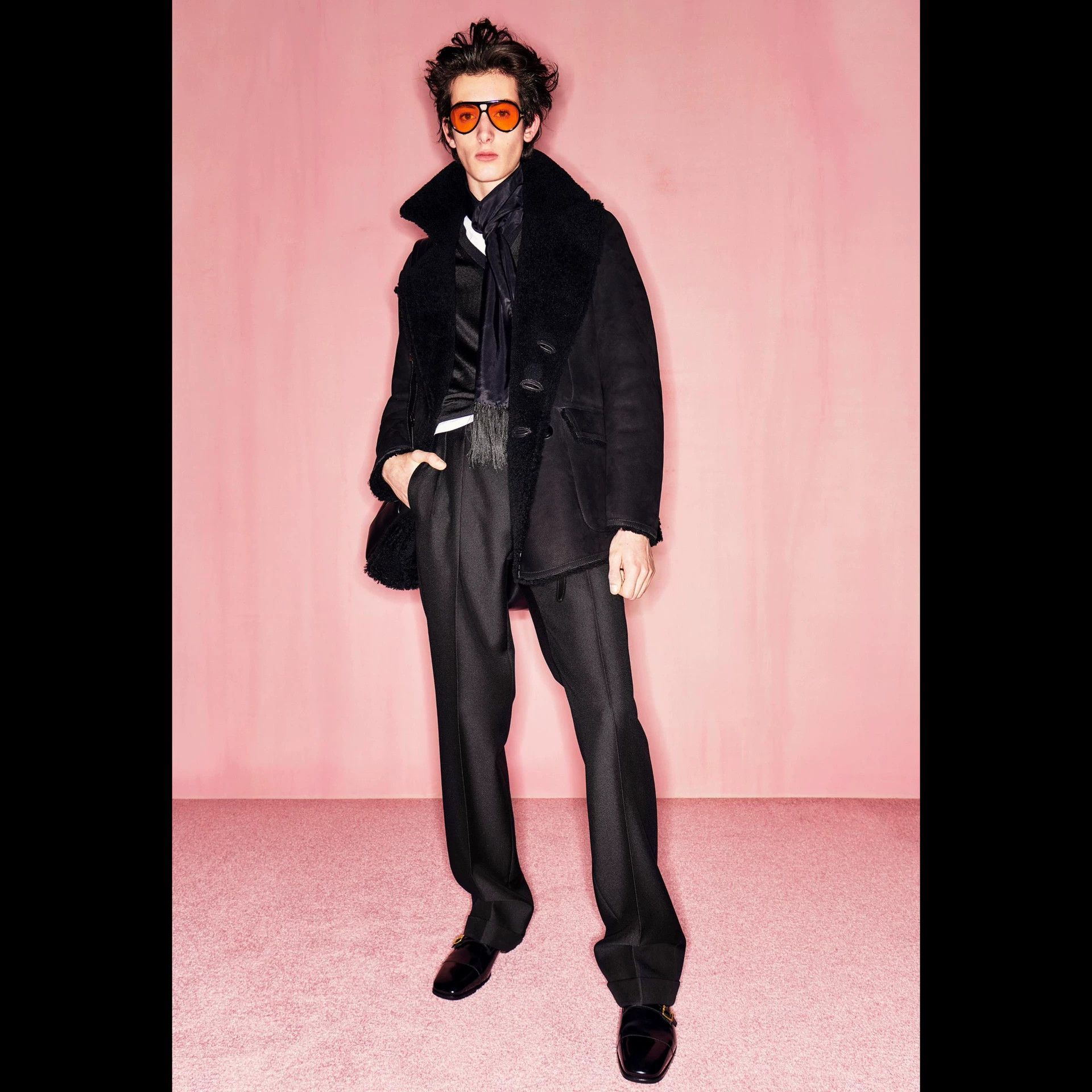Tom Ford TOM FORD 2020FW Shearling Double-Breasted Jacket Size US S / EU 44-46 / 1 - 9 Thumbnail