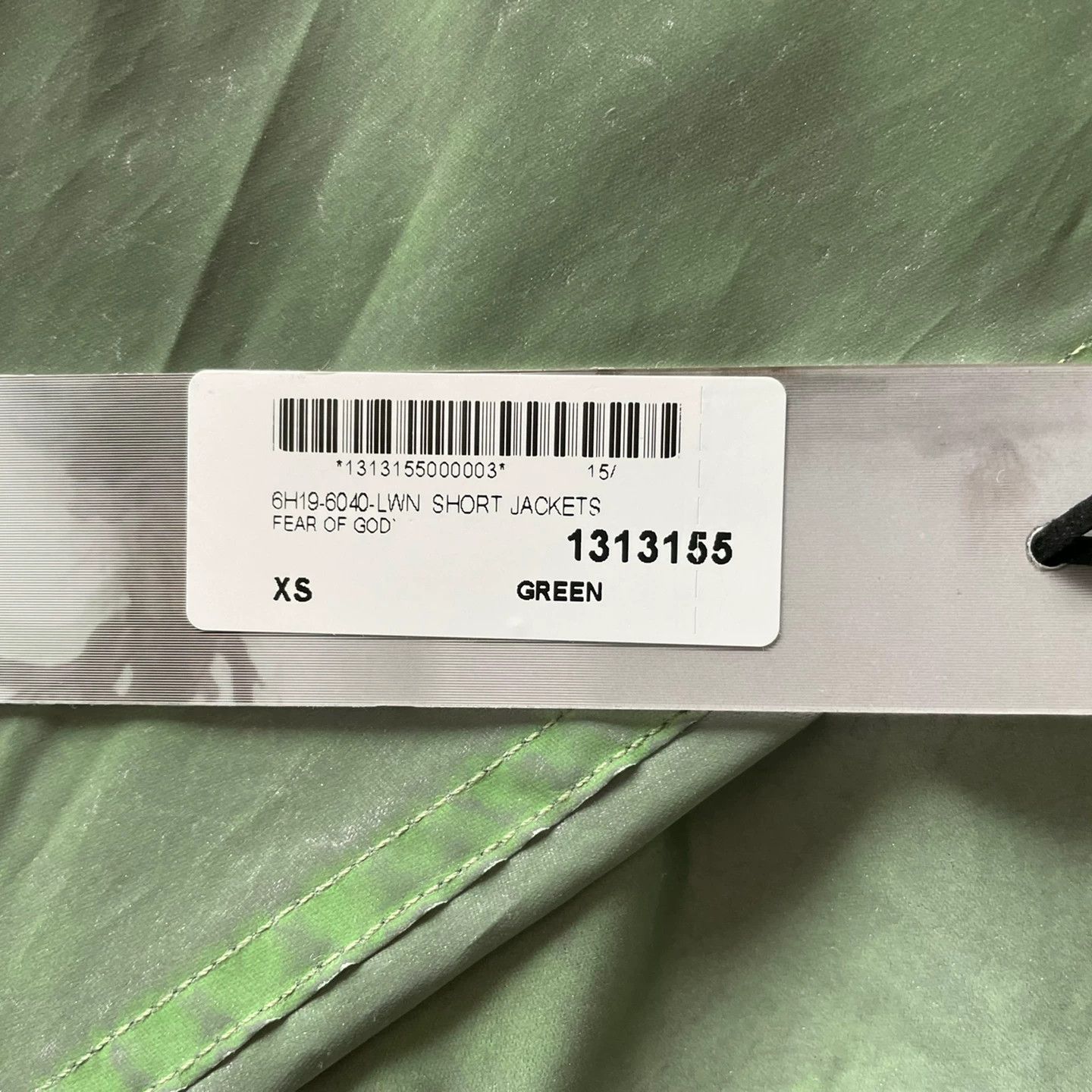 Fear of God FEAR OF GOD 6th Holiday 3M Green Jacket Size US XS / EU 42 / 0 - 4 Thumbnail