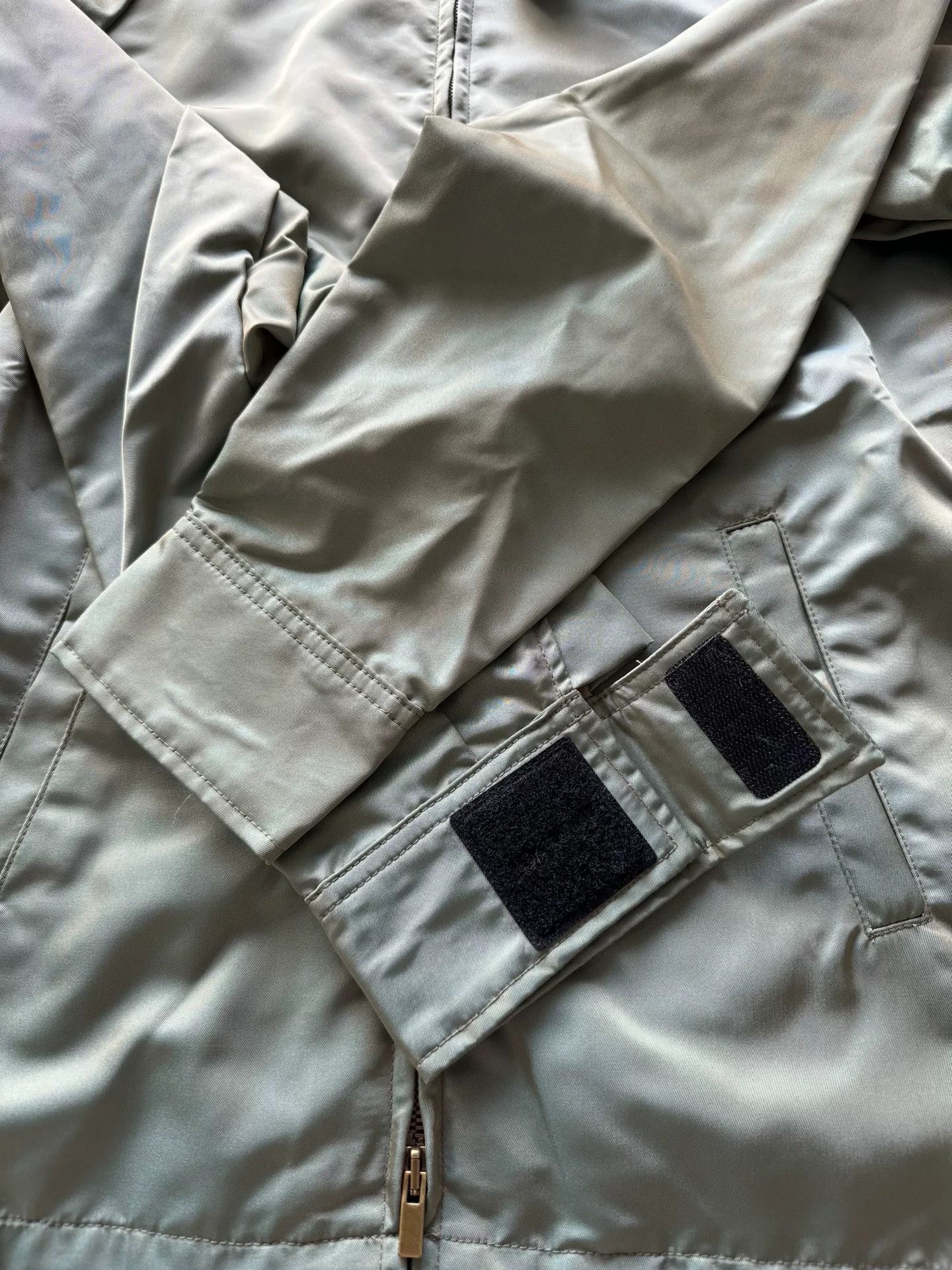 Fear of God Fear of God 7th Iridescent Green Logo Jacket Size US XS / EU 42 / 0 - 4 Thumbnail