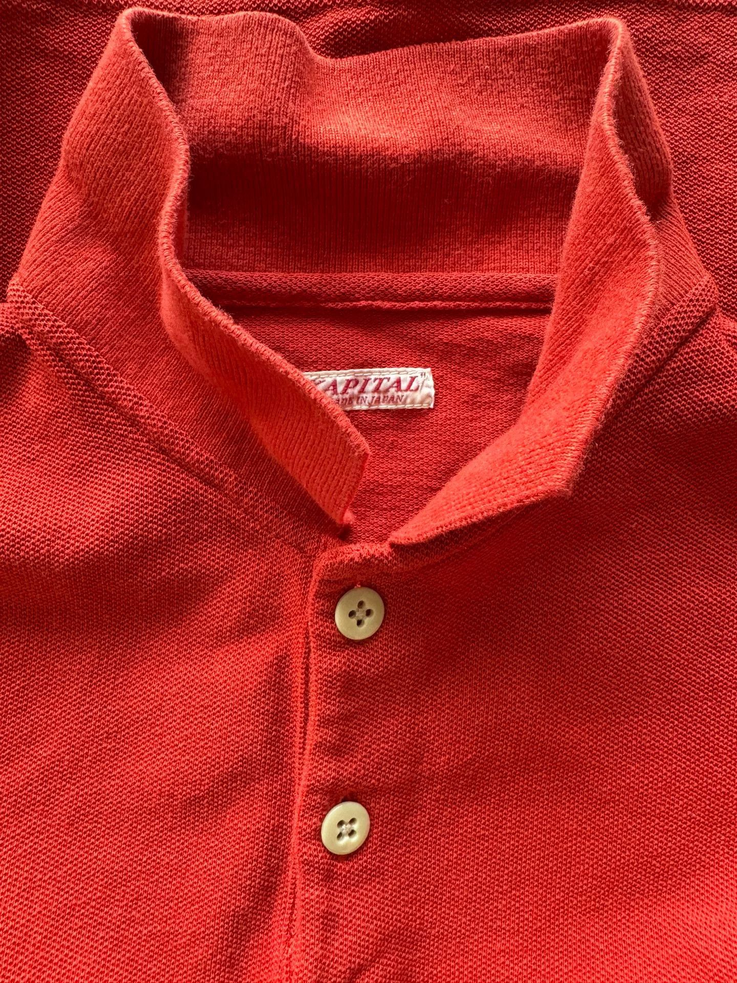 Kapital KAPITAL 23SS Piqué Mesh Pocket Polo Shirt Size US M / EU 48-50 / 2 - 5 Thumbnail
