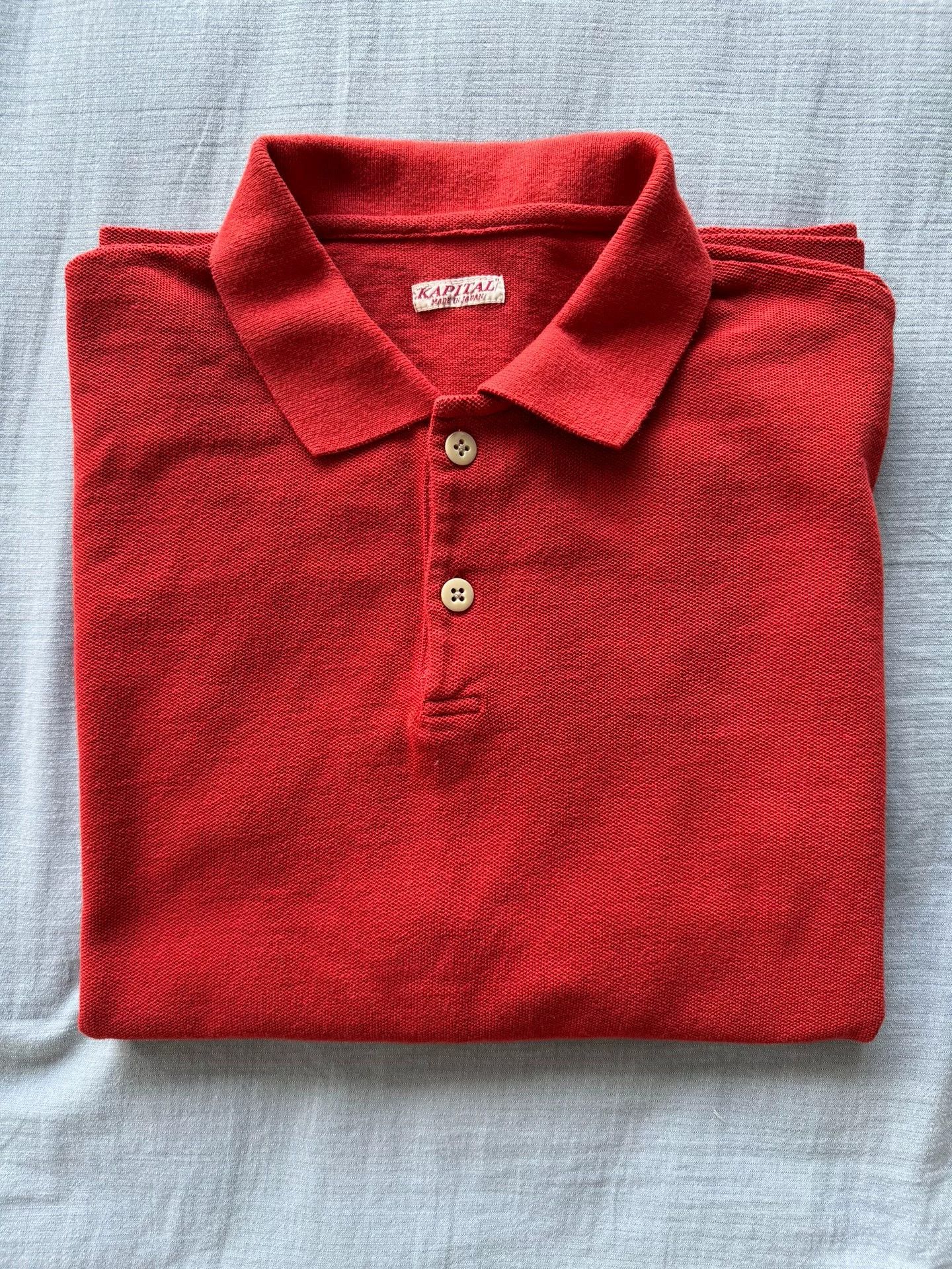 Kapital KAPITAL 23SS Piqué Mesh Pocket Polo Shirt Size US M / EU 48-50 / 2 - 2 Thumbnail