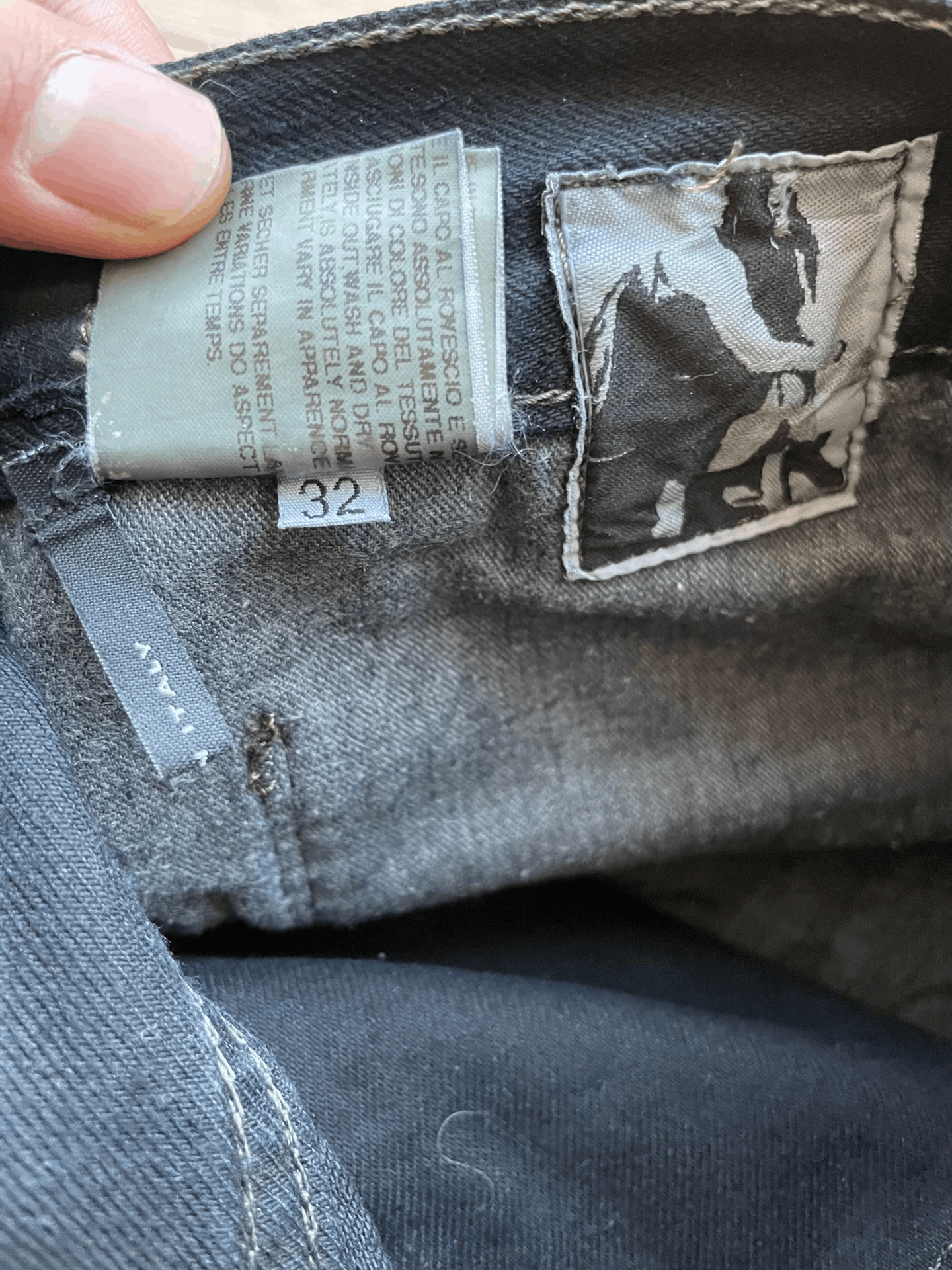 Rick Owens Rick Owens Dark Shadow Distressed Overdyed Denim Size US 32 / EU 48 - 6 Thumbnail