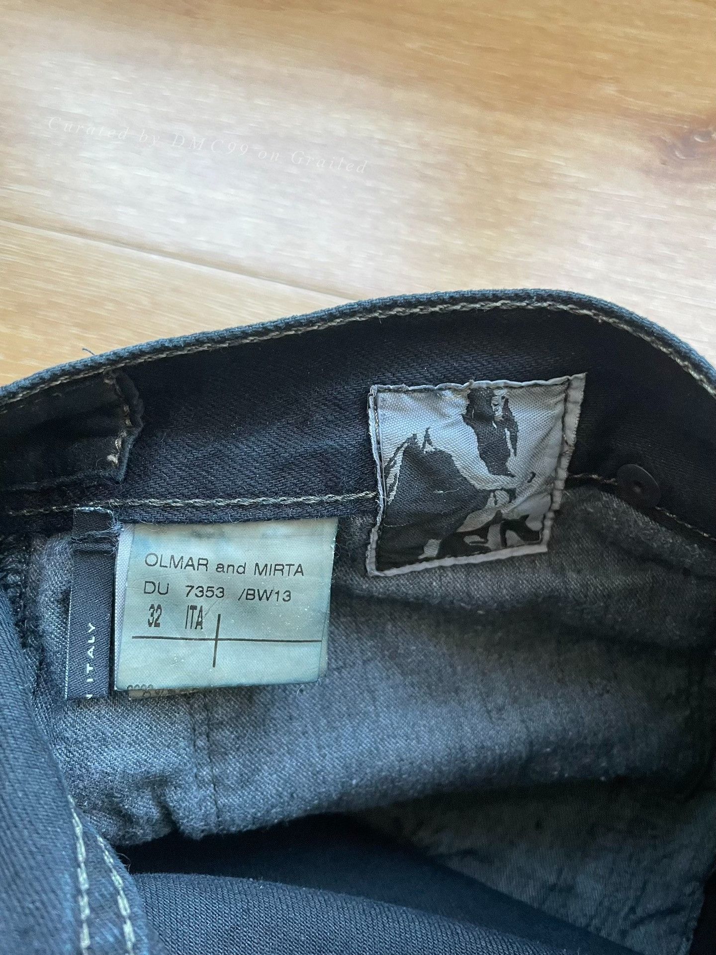 Rick Owens Rick Owens Dark Shadow Distressed Overdyed Denim Size US 32 / EU 48 - 5 Thumbnail