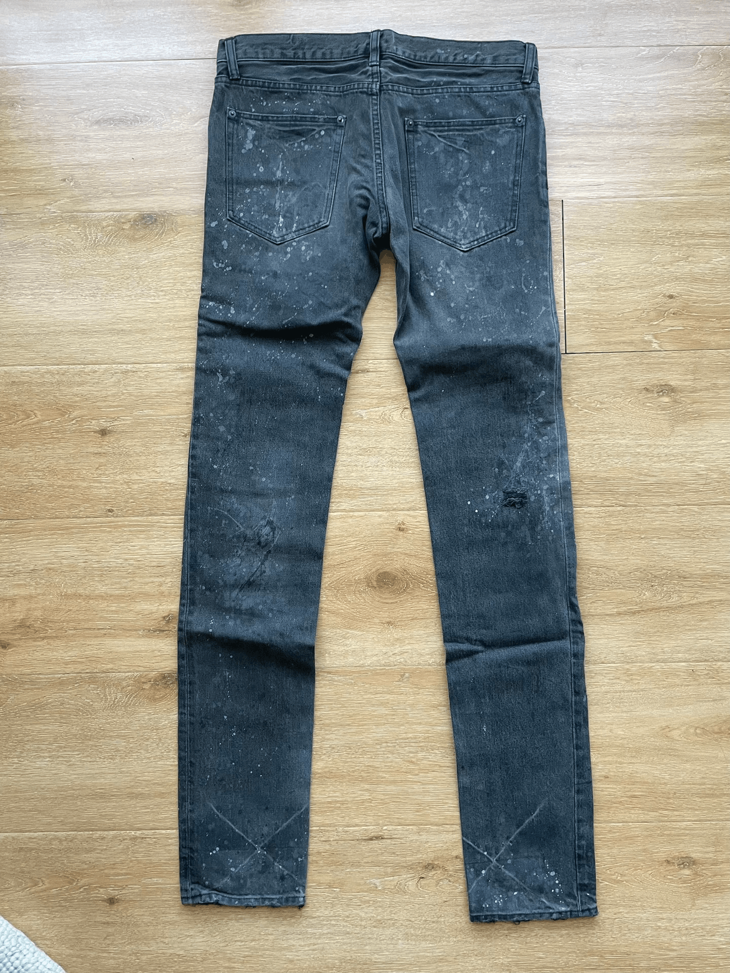Pledge Pledge Distressed Paint Splatter Jeans Size US 32 / EU 48 - 7 Thumbnail