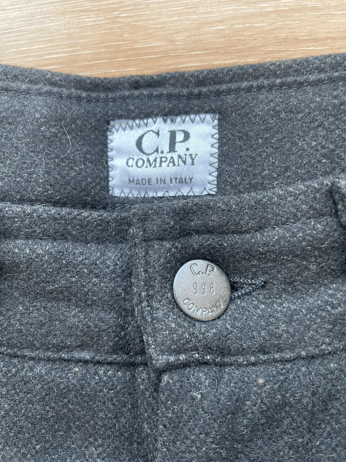 C.P. Company Cp Company Wool Blend 5 Pockets Pants Size US 32 / EU 48 - 3 Thumbnail