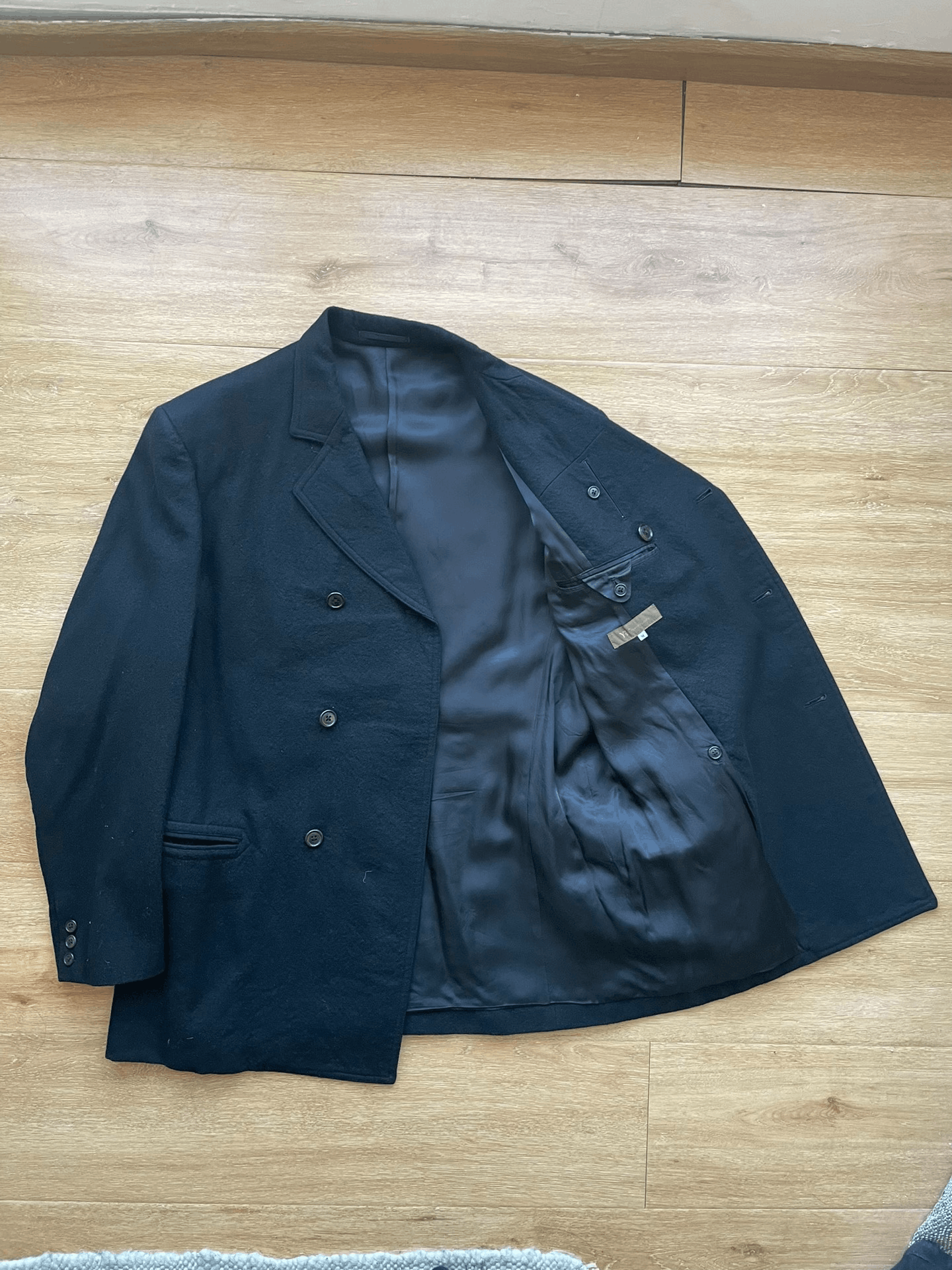 Yohji Yamamoto Yohji Yamamoto Y's Boiled Wool Suit Jacket Size US M / EU 48-50 / 2 - 4 Thumbnail