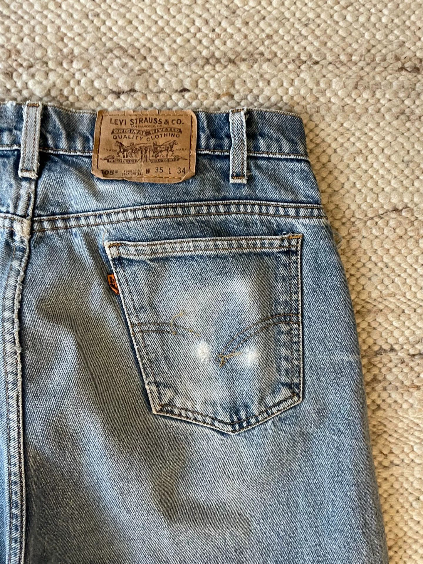 Levi's Vintage Clothing Levi's Vintage 505 Distressed Jeans Size US 30 / EU 46 - 7 Thumbnail