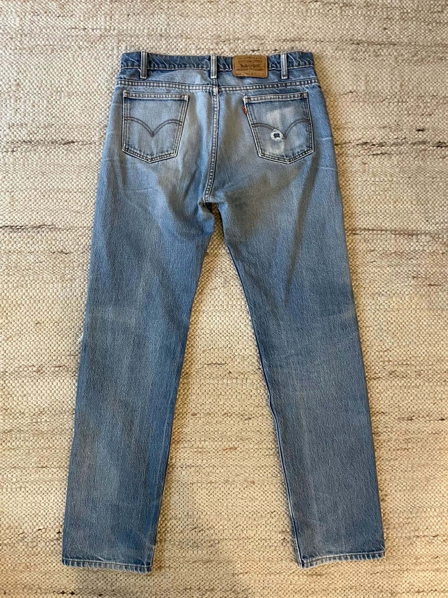 Levi's Vintage Clothing Levi's Vintage 505 Distressed Jeans Size US 30 / EU 46 - 5 Thumbnail