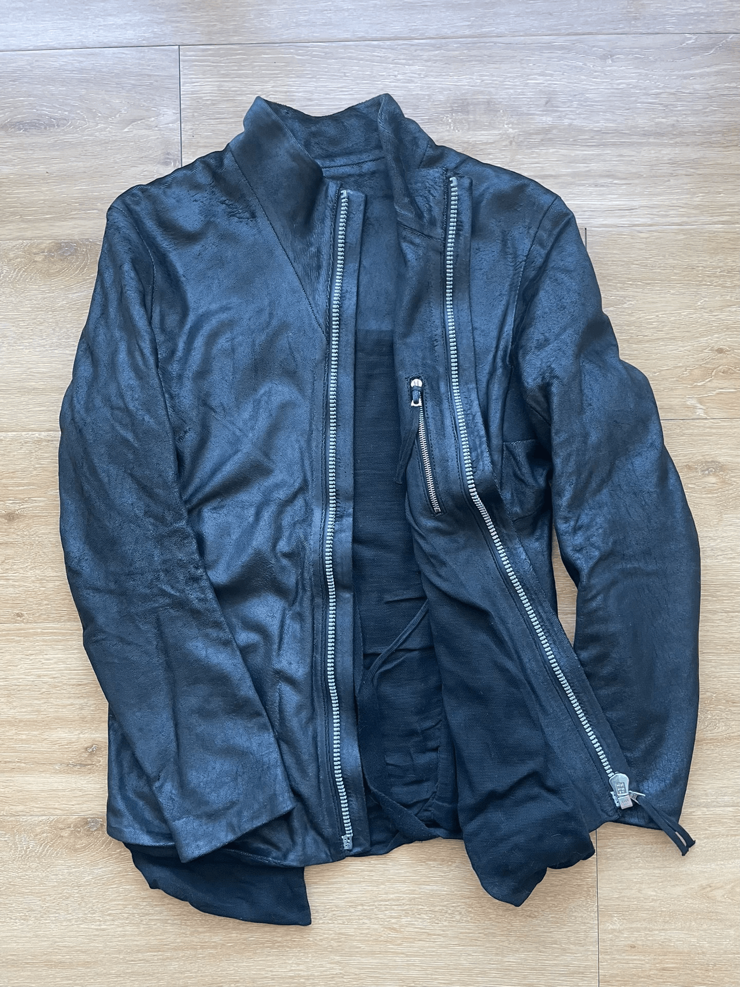 Boris Bidjan Saberi Boris Bidjan Saberi J1 Laser Leather Jacket Size US M / EU 48-50 / 2 - 6 Thumbnail