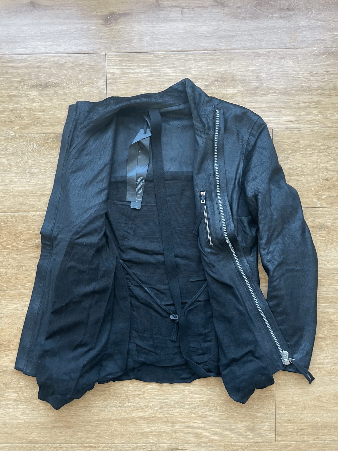 Boris Bidjan Saberi Boris Bidjan Saberi J1 Laser Leather Jacket Size US M / EU 48-50 / 2 - 7 Thumbnail