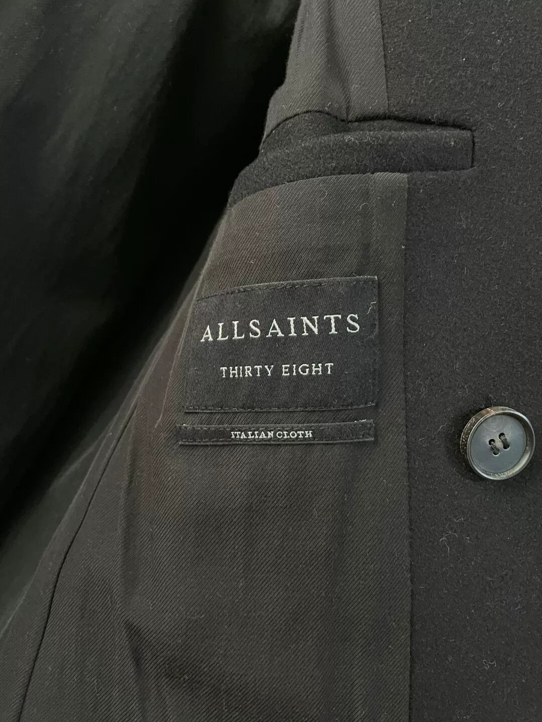 Allsaints All Saints Double-Breasted Coat Size US M / EU 48-50 / 2 - 6 Thumbnail