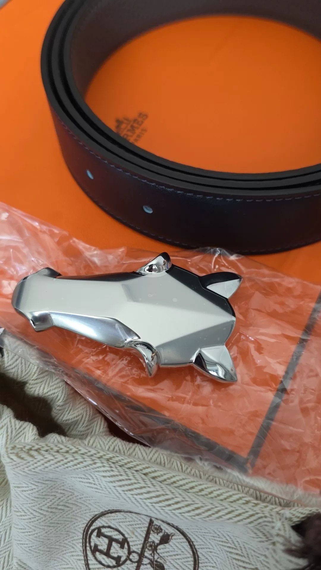 Hermes Hermès Belt with Classic Horse Head Size ONE SIZE - 2 Thumbnail