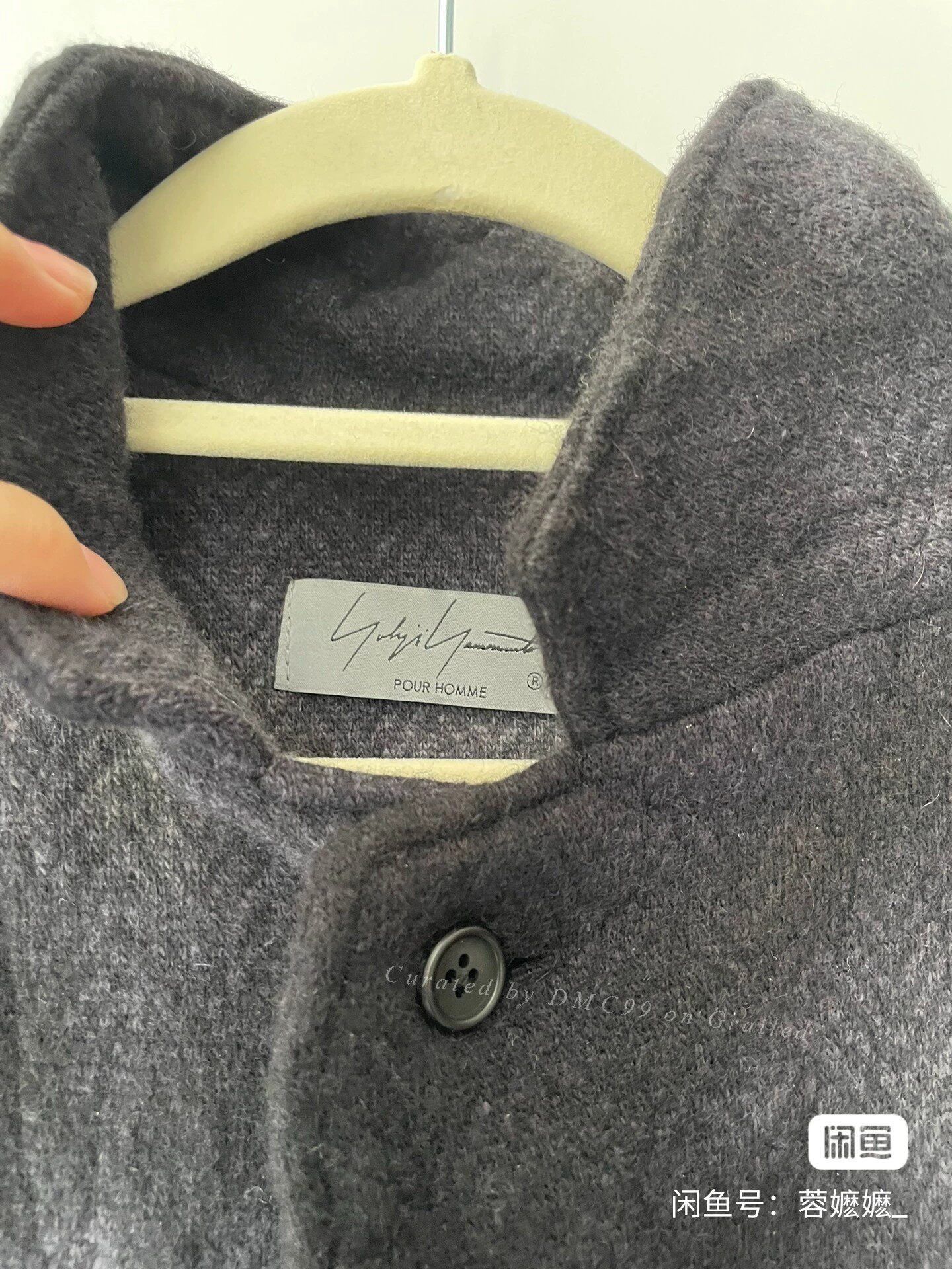 Yohji Yamamoto Yohji Yamamoto Cashmere Short Blazer Size US L / EU 52-54 / 3 - 3 Thumbnail