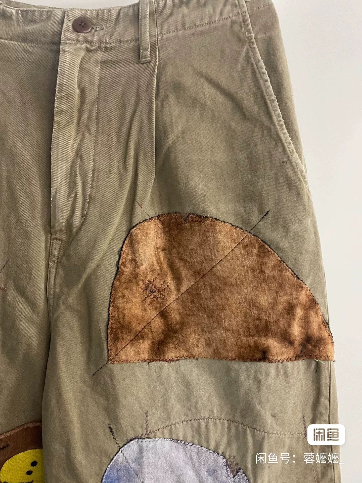 Kapital Kapital Smiley Patchwork Balloon Pants Size US 34 / EU 50 - 4 Thumbnail