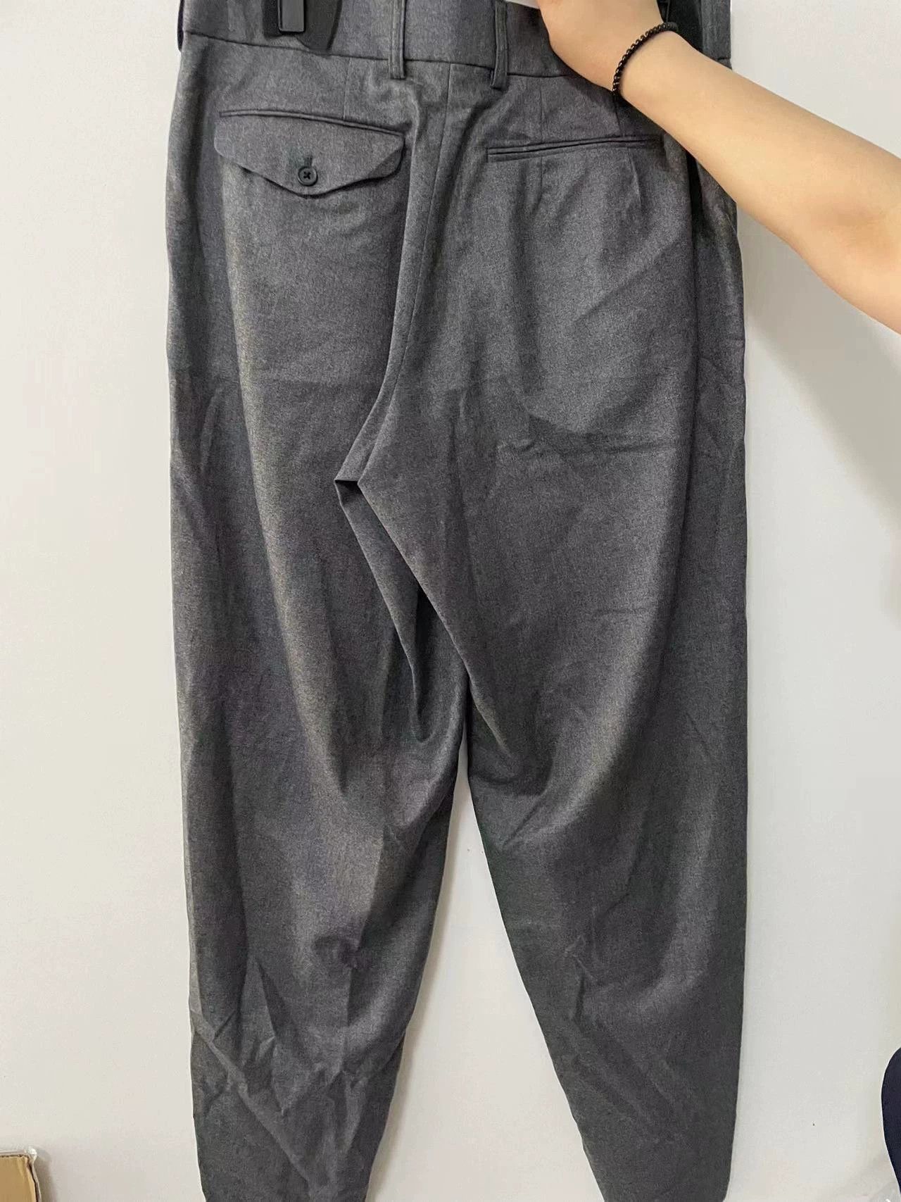 Kolor Kolor Men's Wide-Leg Suit Pants Size US 30 / EU 46 - 2 Thumbnail