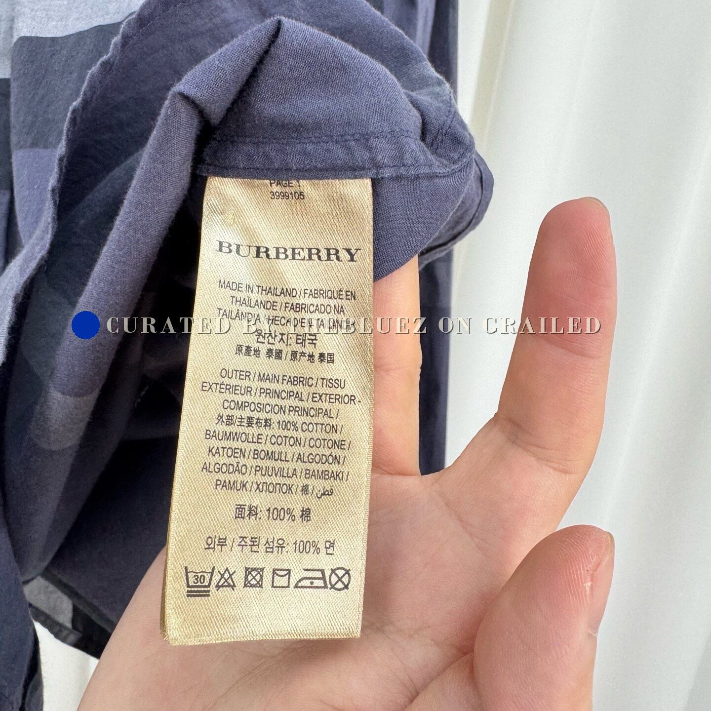 Burberry Burberry Check Long-Sleeve Shirt Size US S / EU 44-46 / 1 - 6 Thumbnail