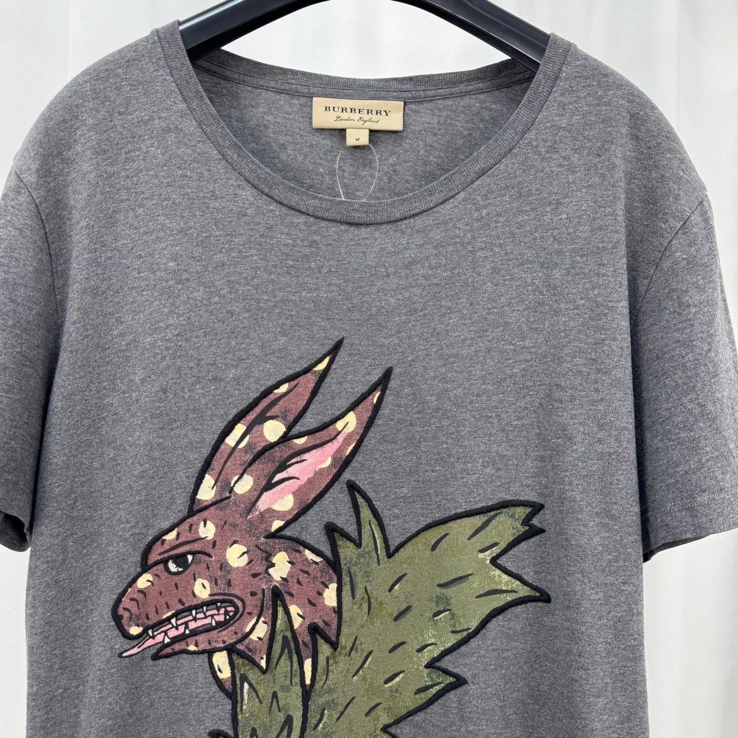 Burberry Burberry Monster Embroidery Letter Short Sleeve Size US M / EU 48-50 / 2 - 3 Thumbnail