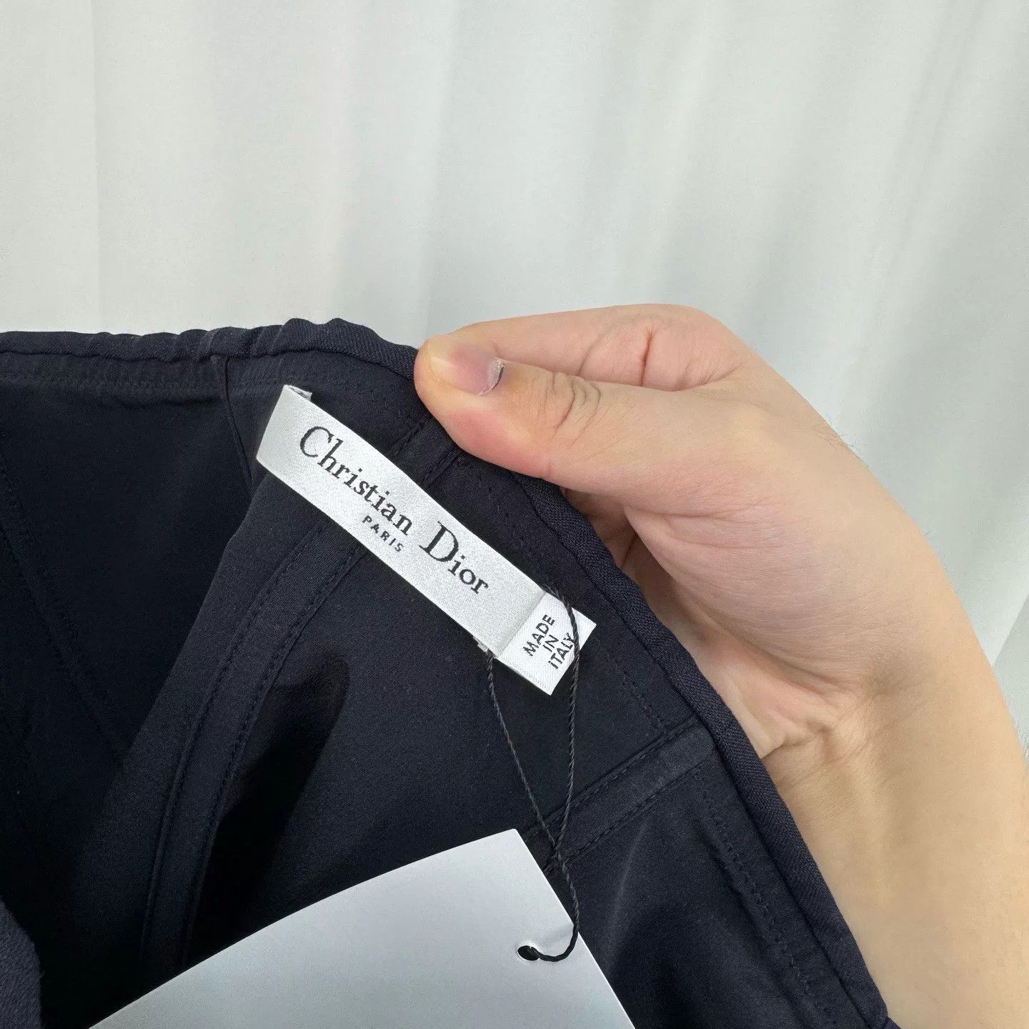 Dior Dior Wool Strapless Jumpsuit Size 34" / US 12 / IT 48 - 6 Thumbnail