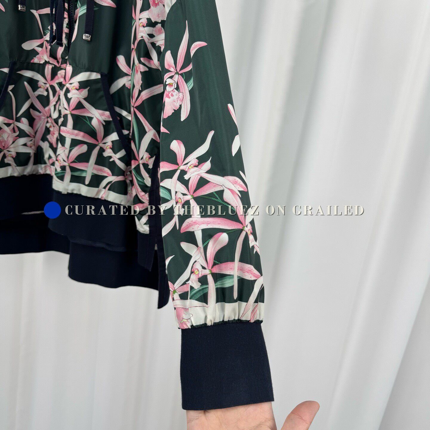 Moncler Moncler Floral Zip Jacket Size M / US 6-8 / IT 42-44 - 4 Thumbnail