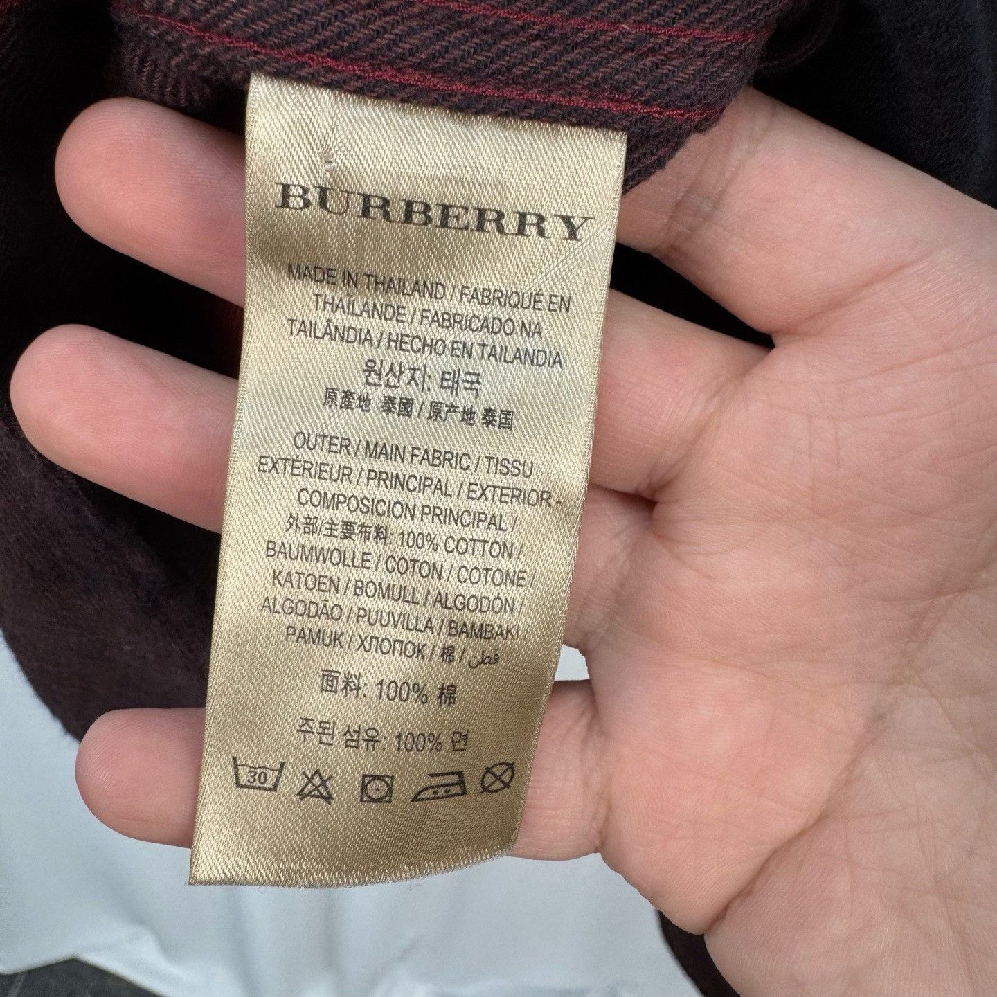 Burberry Burberry Flannel Plaid Shirt Size US M / EU 48-50 / 2 - 6 Thumbnail