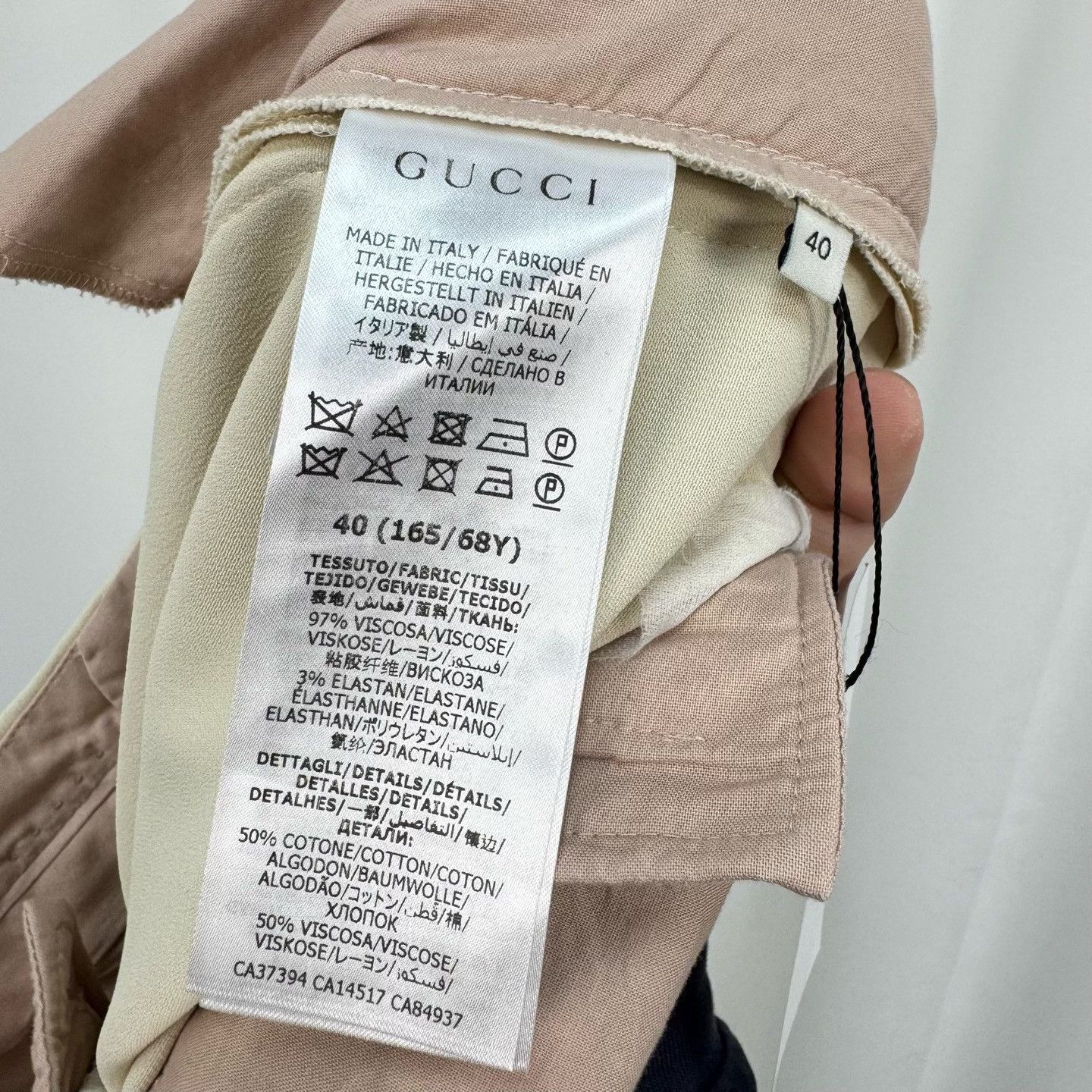 Gucci Gucci Silk Casual Pants with Web Size US 40 / EU 56 - 6 Thumbnail