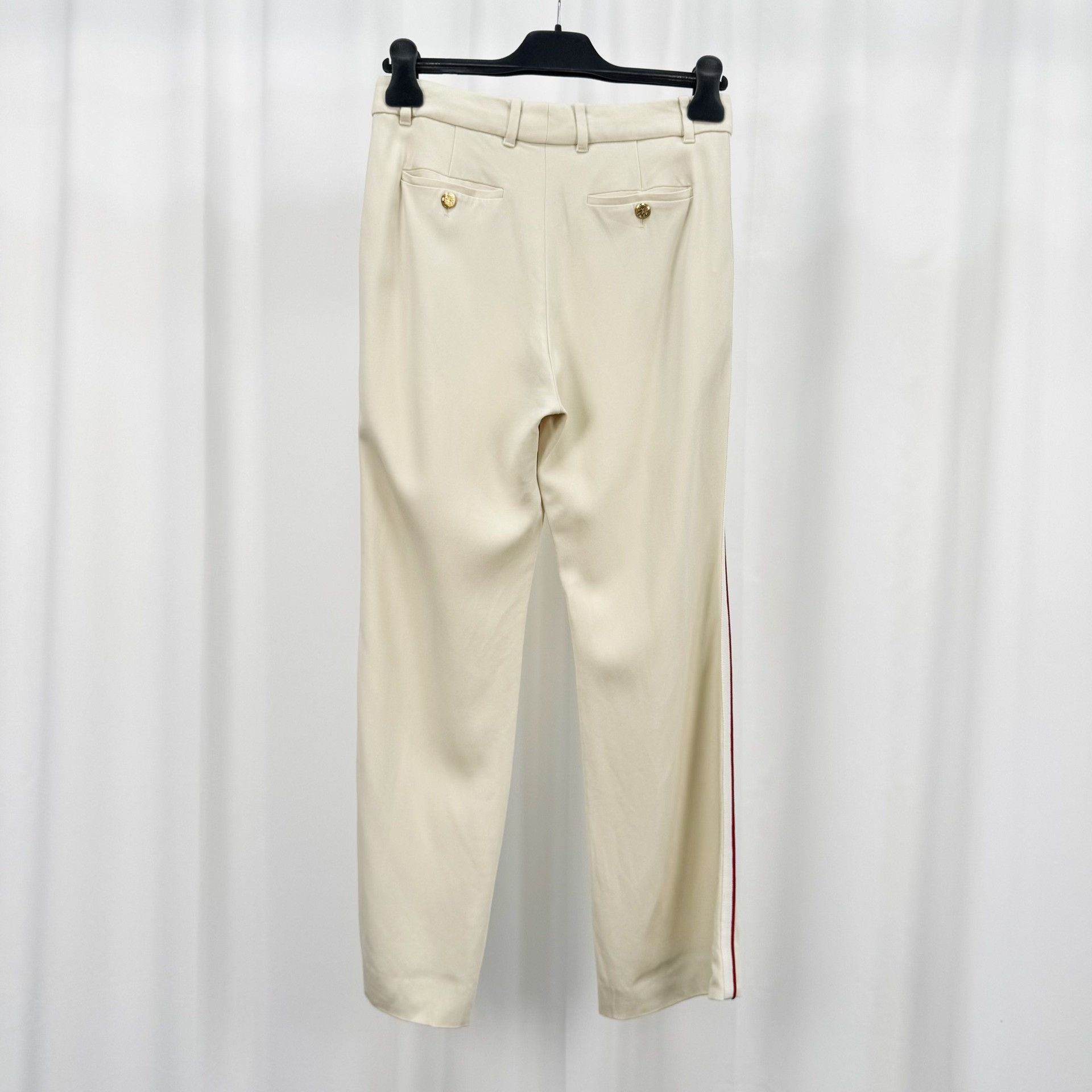 Gucci Gucci Silk Casual Pants with Web Size US 40 / EU 56 - 2 Thumbnail
