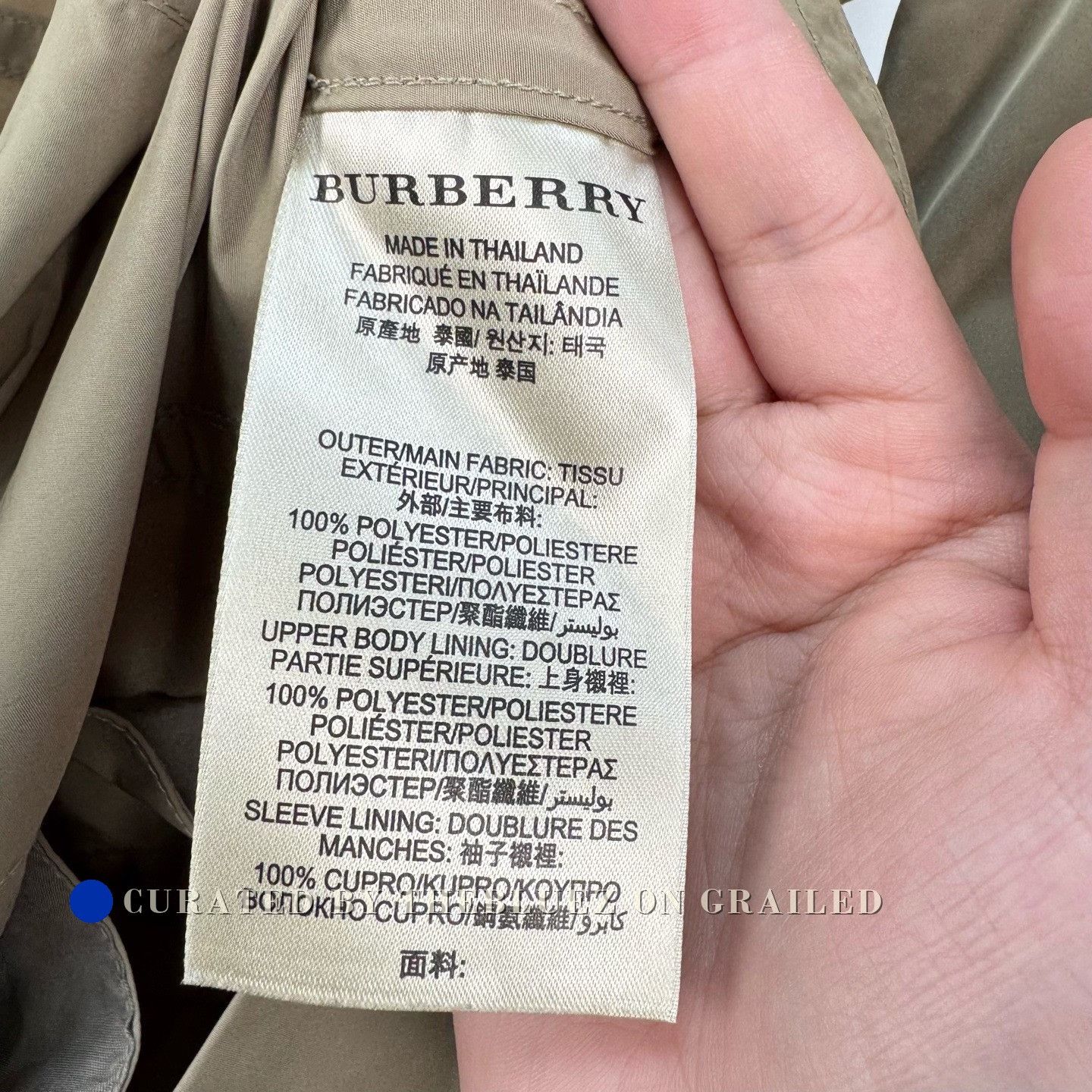 Burberry Burberry Double-Breasted Trench Coat Size XS / US 0-2 / IT 36-38 - 7 Thumbnail