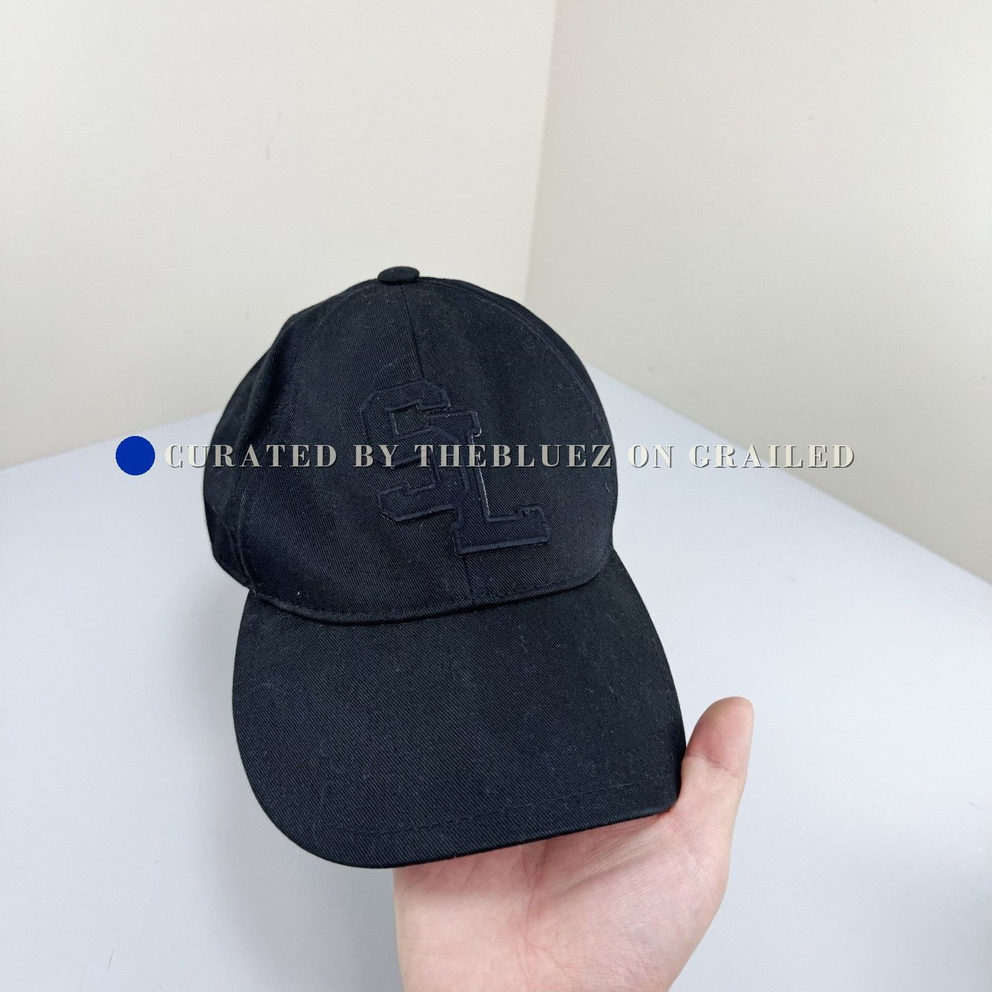 Saint Laurent Paris Saint Laurent Embroidered Letter Hat Size ONE SIZE - 5 Thumbnail