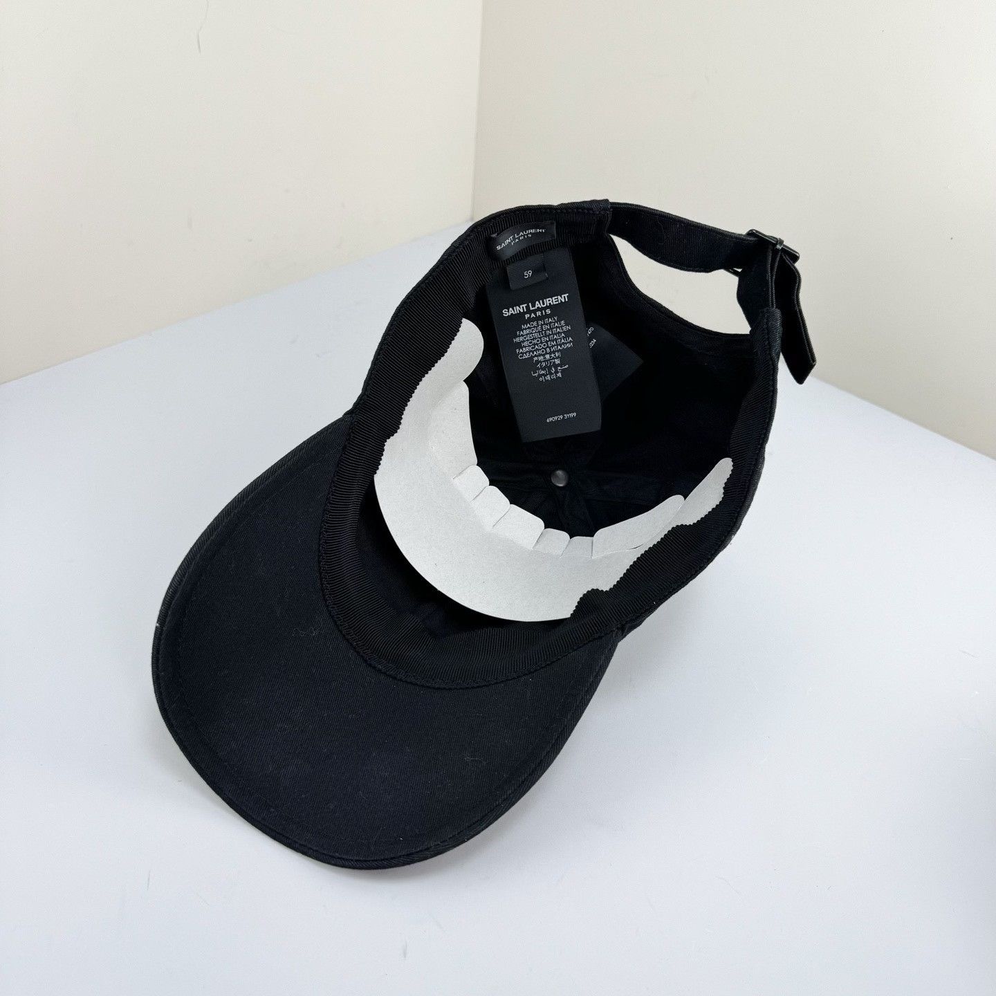Saint Laurent Paris Saint Laurent Embroidered Letter Hat Size ONE SIZE - 4 Thumbnail
