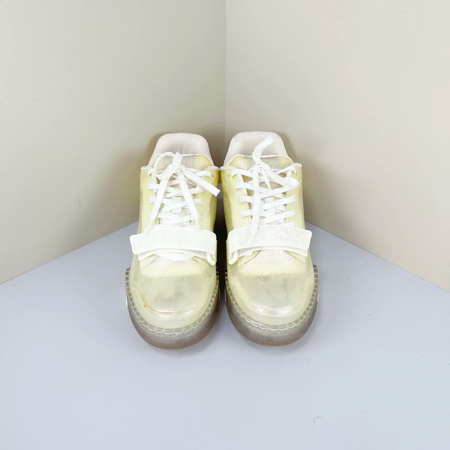 Louis Vuitton Louis Vuitton Transparent Trainer Sneakers Size US 6.5 / EU 39-40 - 2 Thumbnail