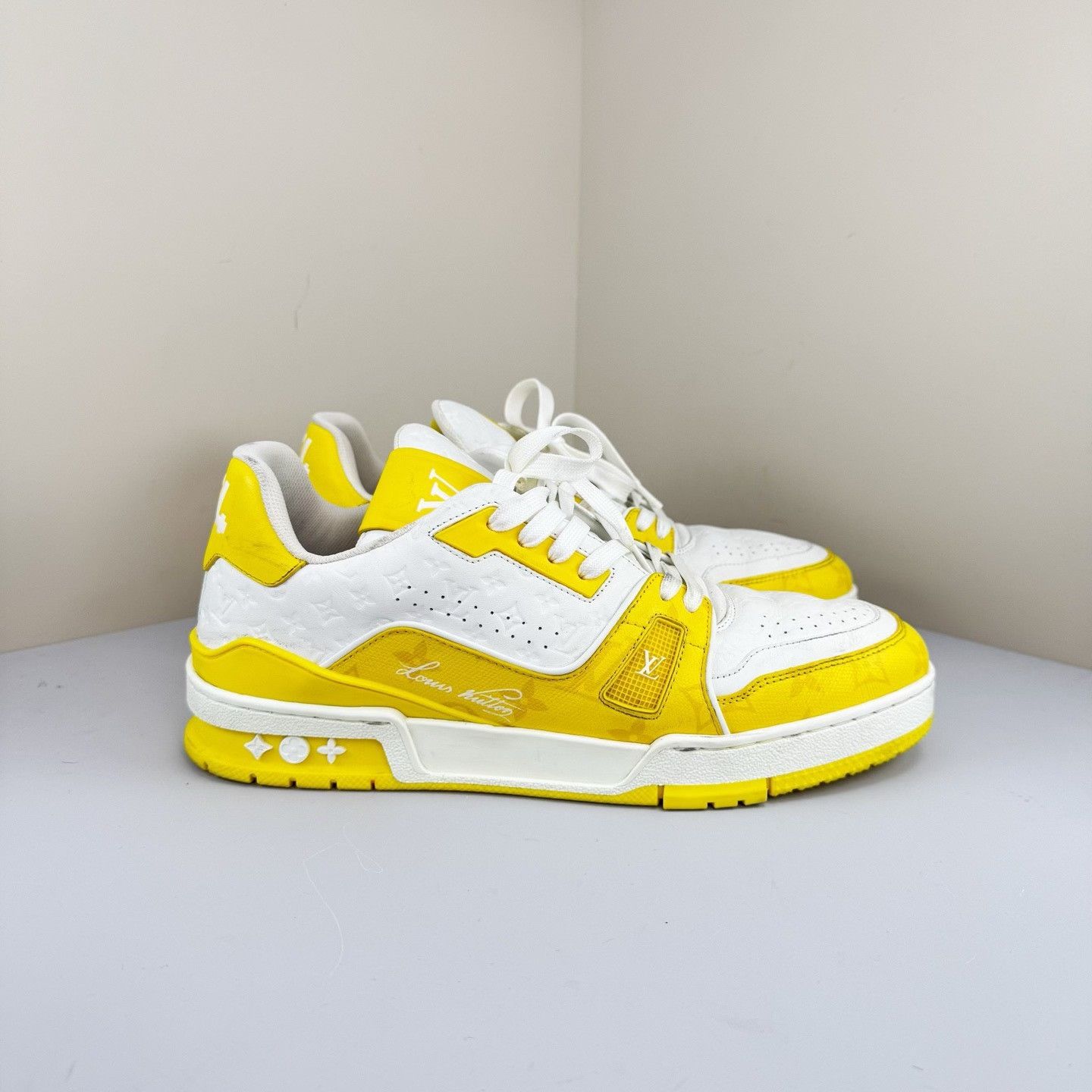 Louis Vuitton Louis Vuitton Trainer Sneakers Size US 7 / EU 40 - 4 Thumbnail