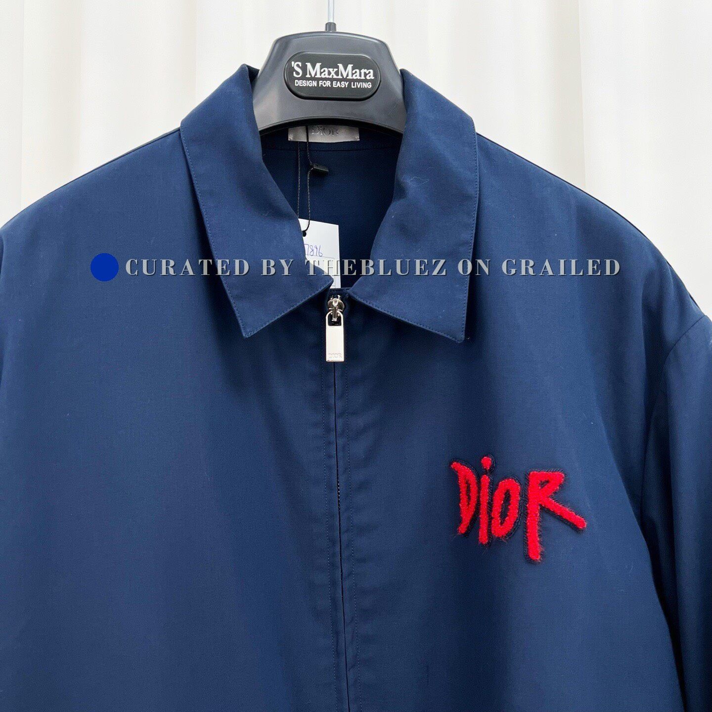 Dior Dior Stussy Towel Embroidery Zip Jacket Size S / US 4 / IT 40 - 3 Thumbnail