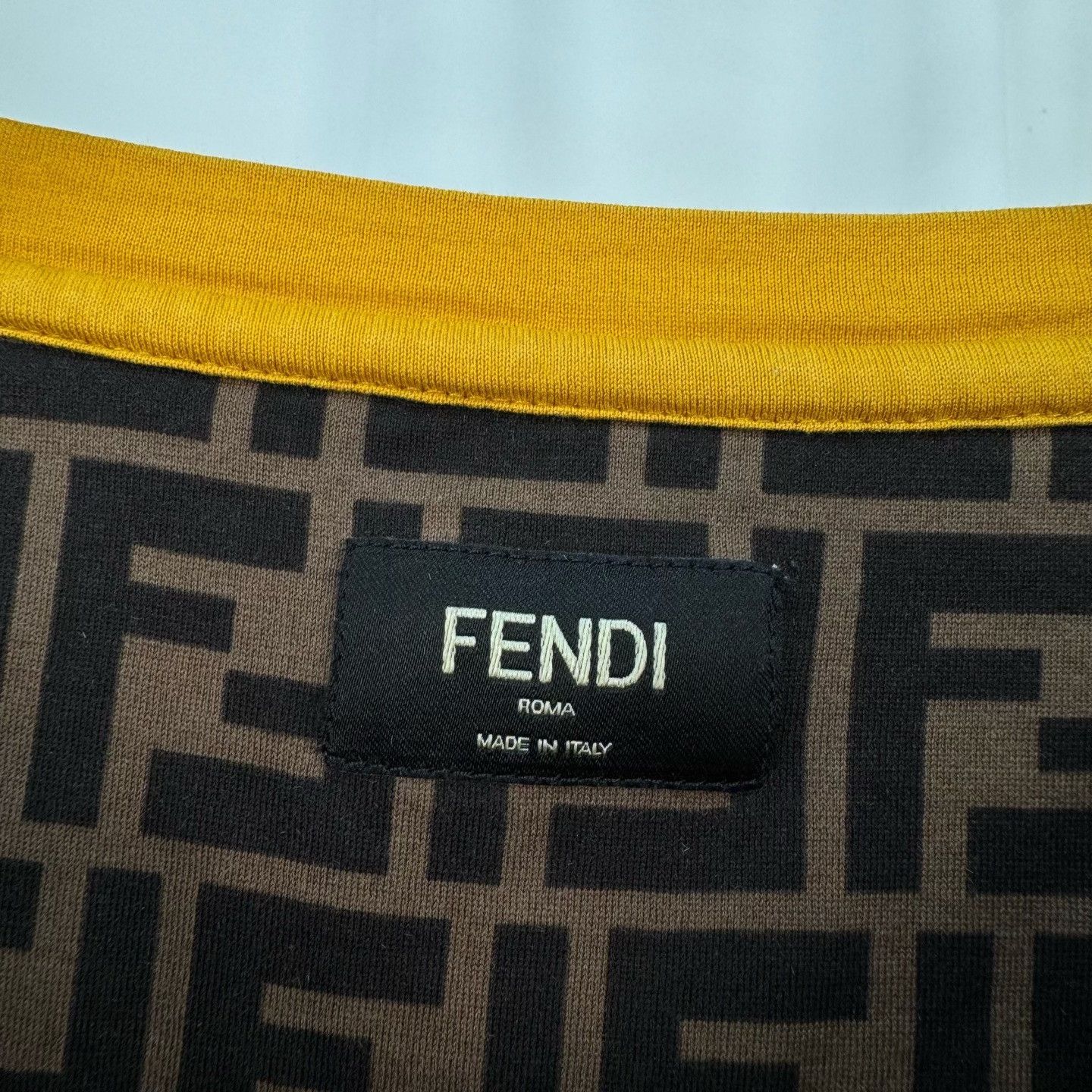 Fendi Fendi Double F Monogram Short Sleeve Size US XL / EU 56 / 4 - 6 Thumbnail