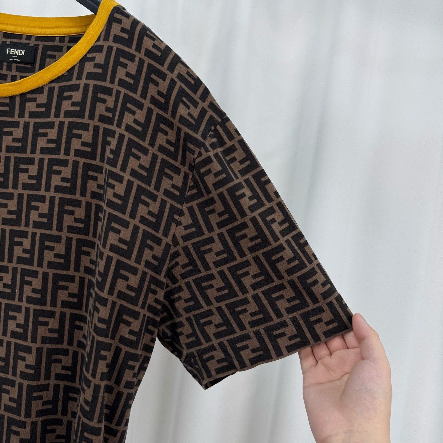 Fendi Fendi Double F Monogram Short Sleeve Size US XL / EU 56 / 4 - 4 Thumbnail
