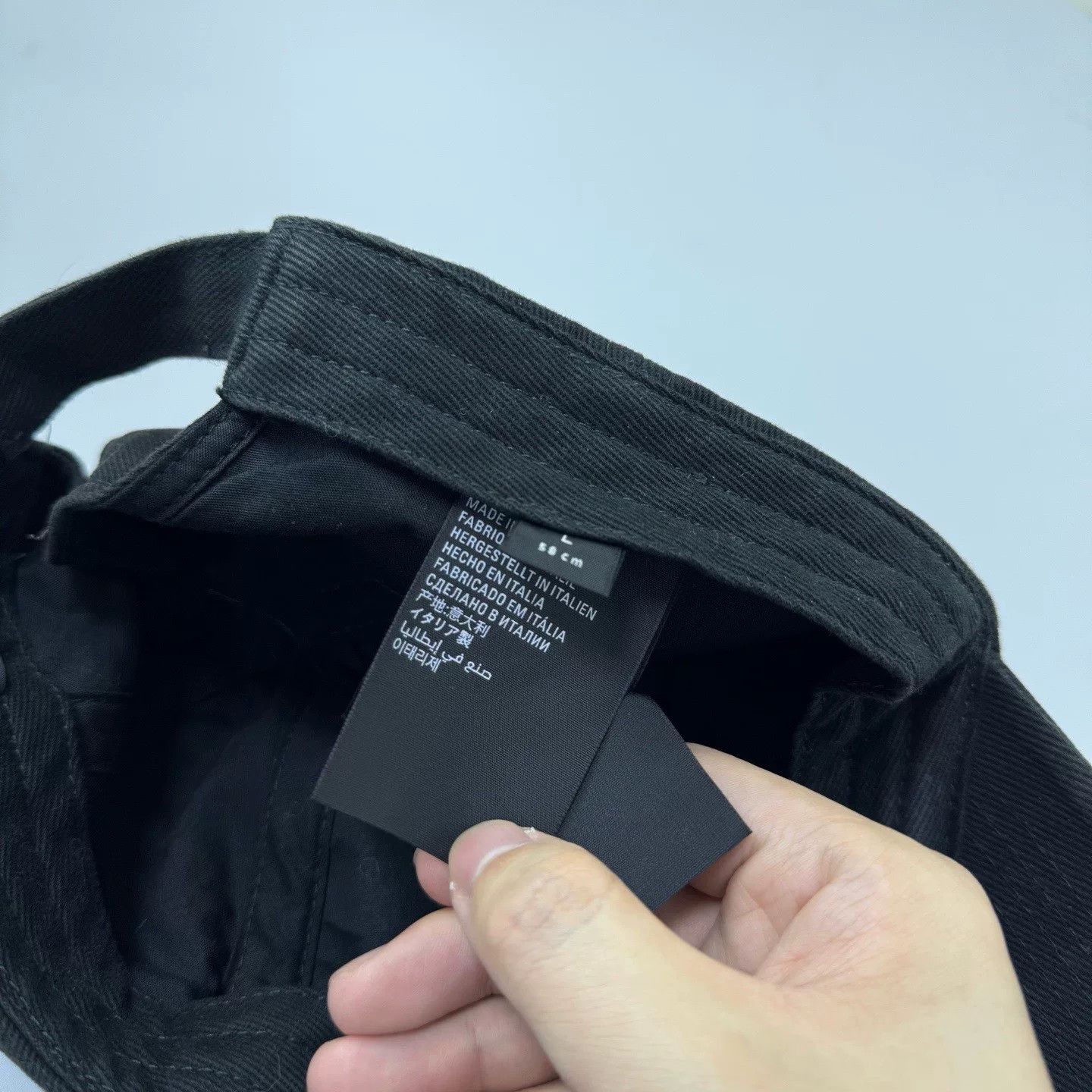 Balenciaga Balenciaga Washed Distressed Embroidered Logo Cap Size ONE SIZE - 7 Thumbnail