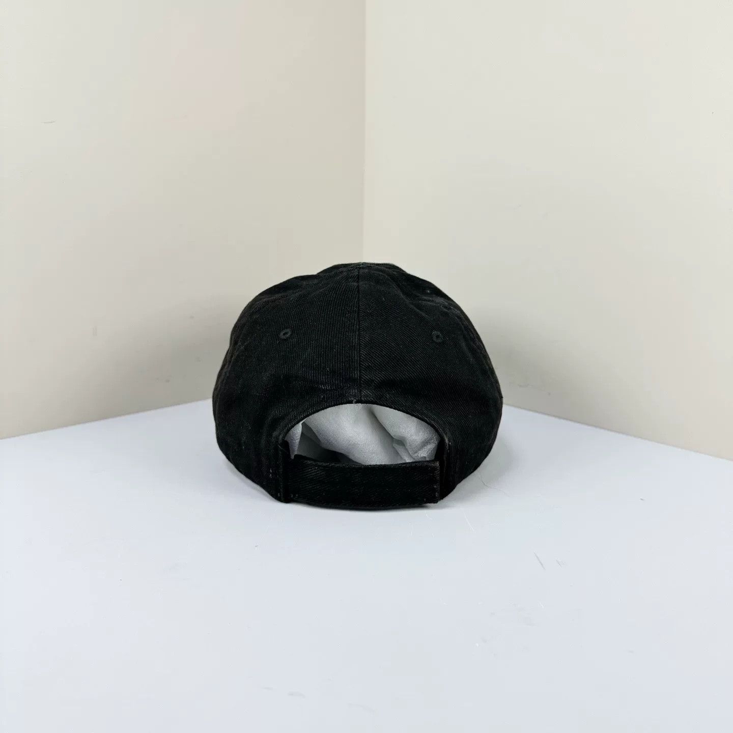 Balenciaga Balenciaga Washed Distressed Embroidered Logo Cap Size ONE SIZE - 3 Thumbnail