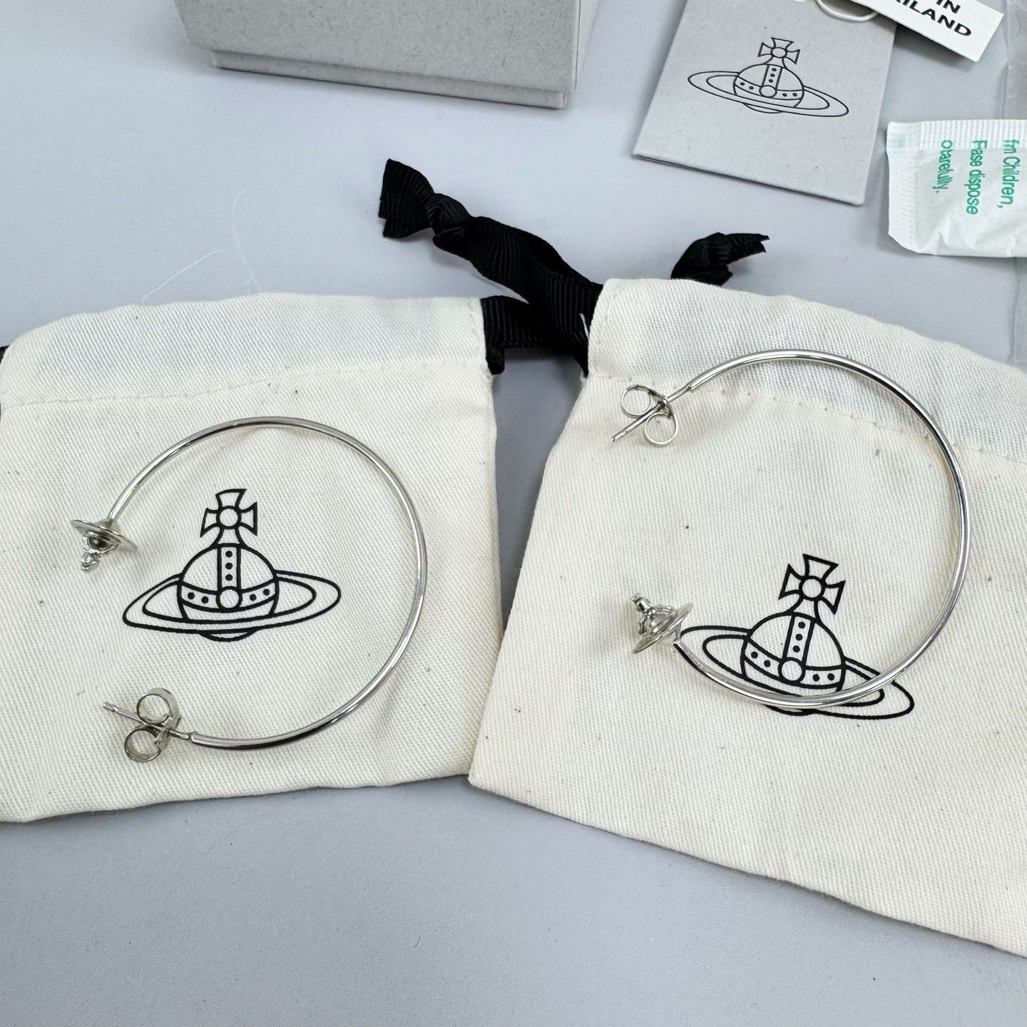 Vivienne Westwood Vivienne Westwood Saturn Earrings Size ONE SIZE - 2 Thumbnail