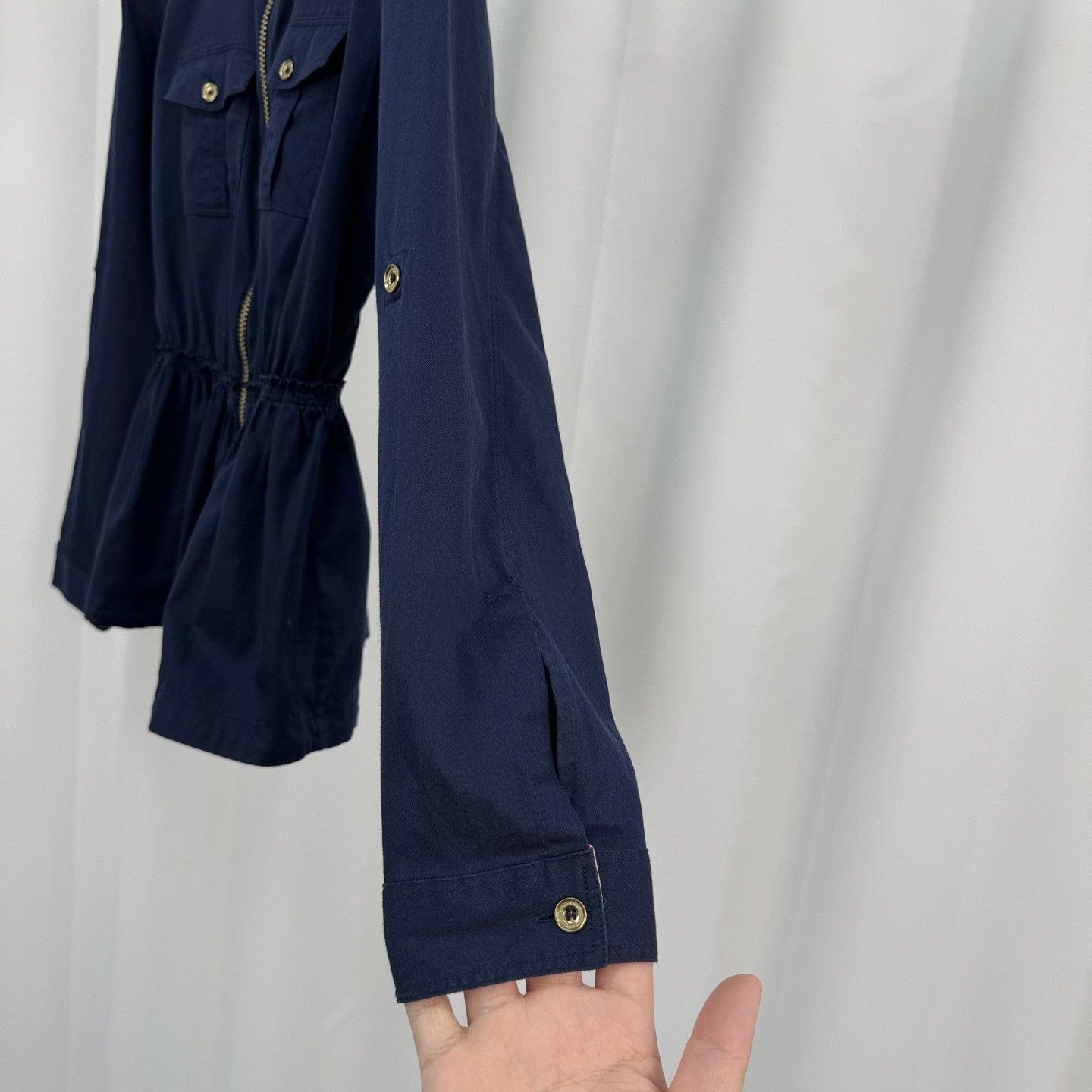 Burberry Burberry Zip Waist Check Coat Size XS / US 0-2 / IT 36-38 - 4 Thumbnail