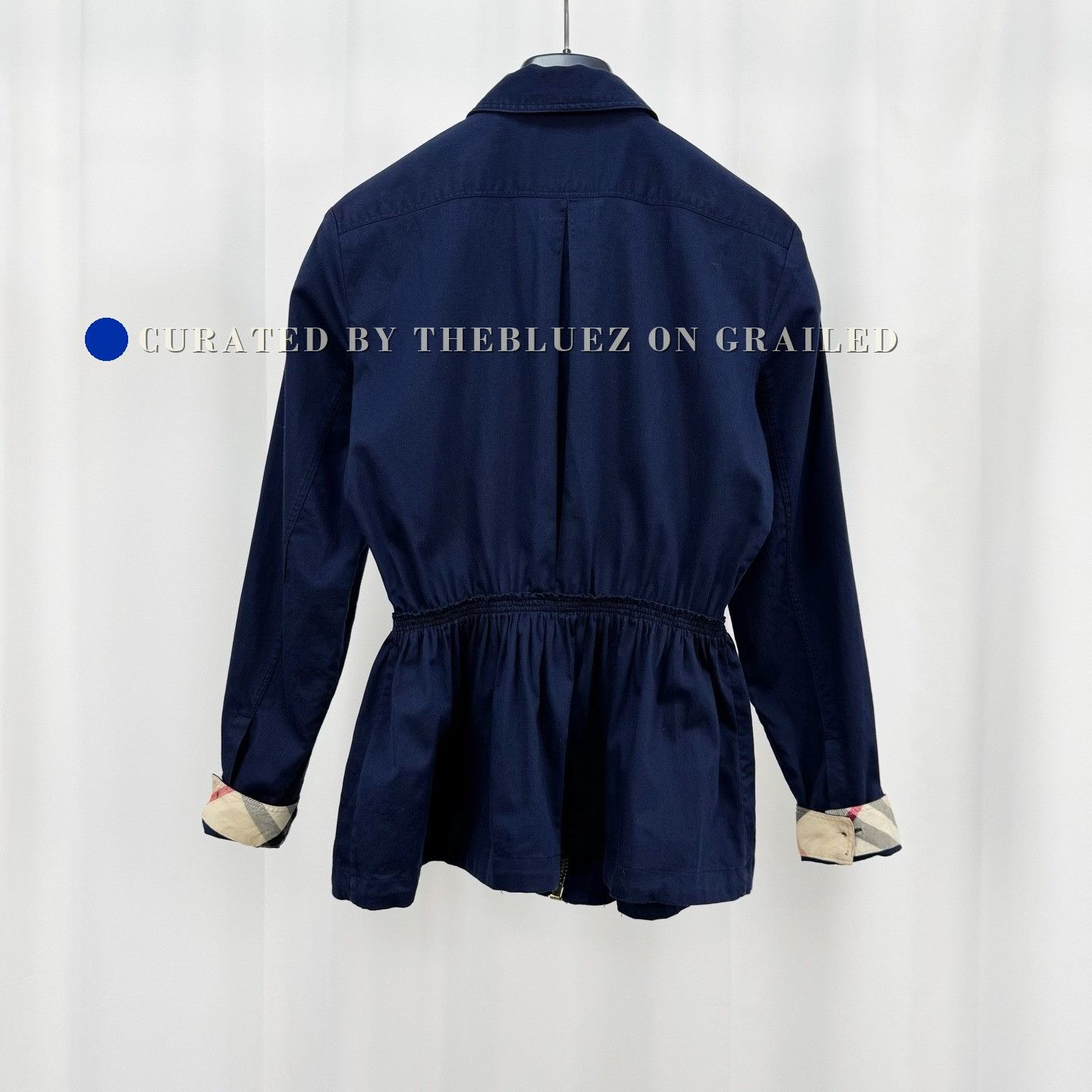 Burberry Burberry Zip Waist Check Coat Size XS / US 0-2 / IT 36-38 - 2 Thumbnail