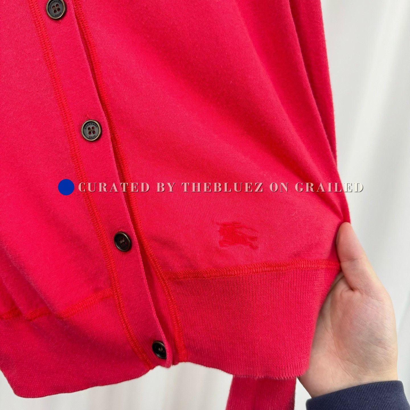 Burberry Burberry Check Knit Cardigan Size XS / US 0-2 / IT 36-38 - 5 Thumbnail