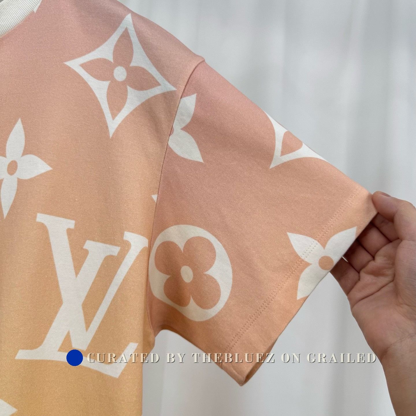 Louis Vuitton Louis Vuitton Gradient Monogram Chain Tee Size L / US 10 / IT 46 - 4 Thumbnail