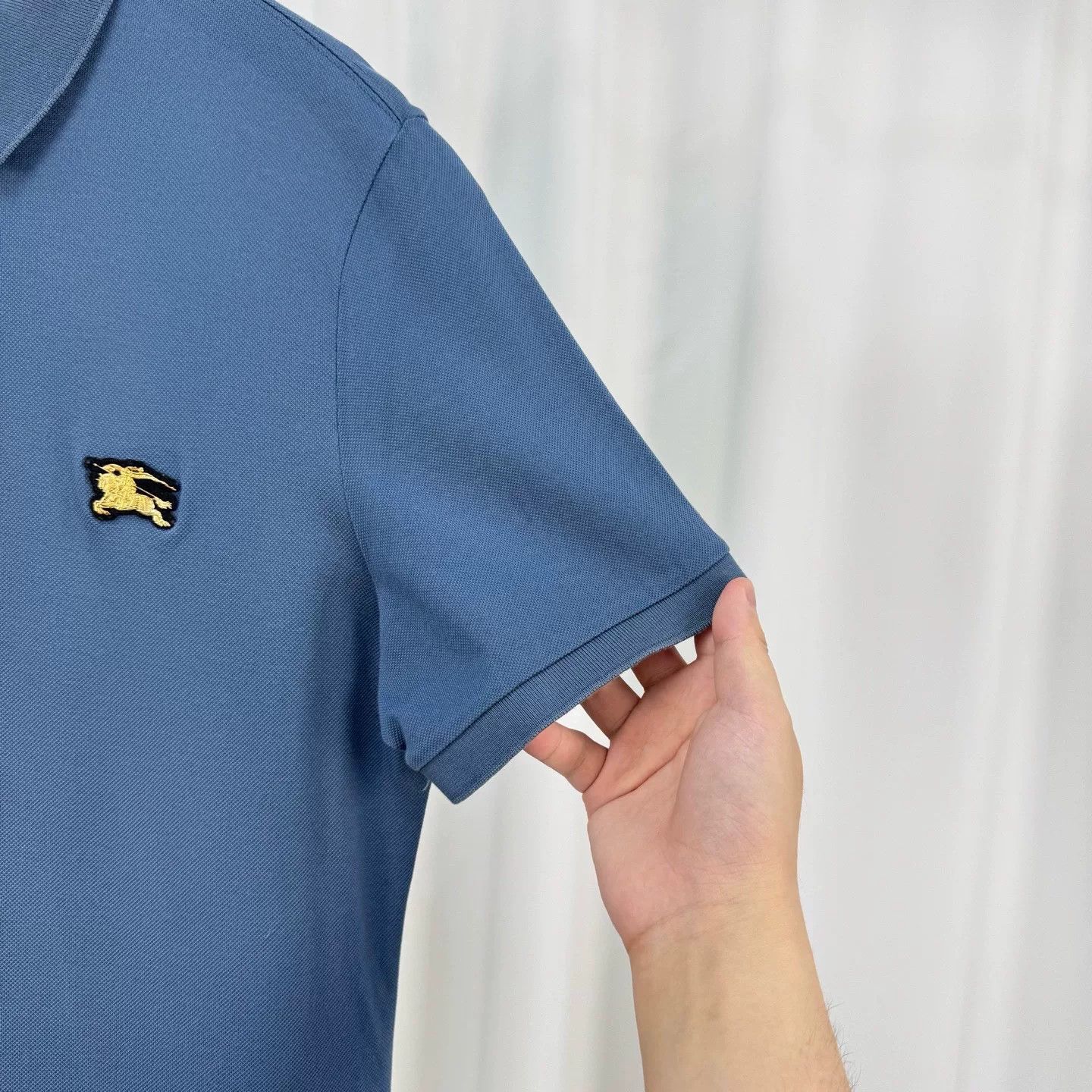 Burberry Burberry Metal Horse Logo Polo Shirt Size US M / EU 48-50 / 2 - 4 Thumbnail