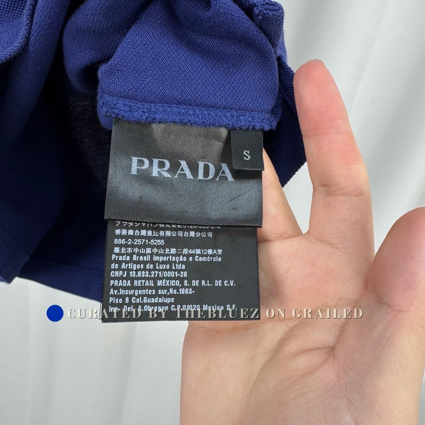 Prada Prada Printed Logo Polo Short Sleeve Size US S / EU 44-46 / 1 - 7 Thumbnail