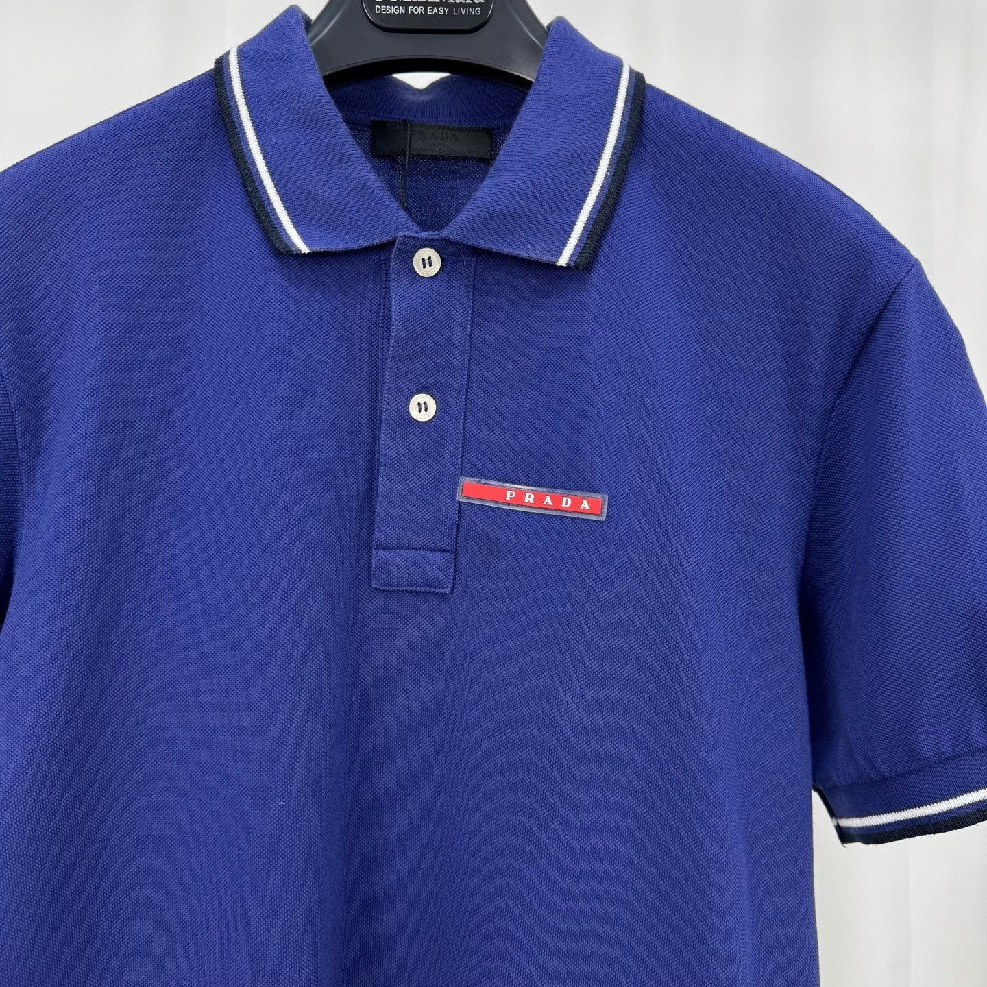 Prada Prada Printed Logo Polo Short Sleeve Size US S / EU 44-46 / 1 - 3 Thumbnail