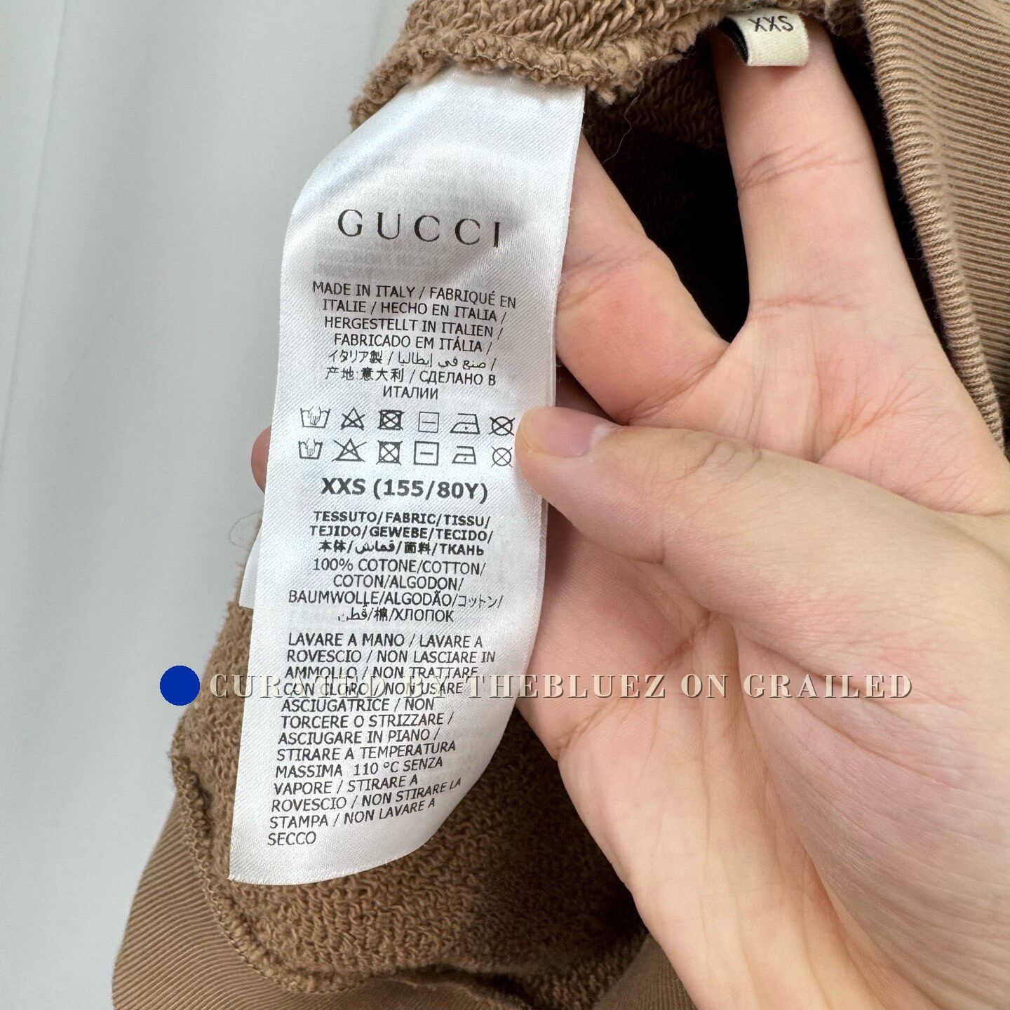 Gucci Gucci x TNF Letter Print Hoodie Size XXS / US 00 / IT 34 - 6 Thumbnail