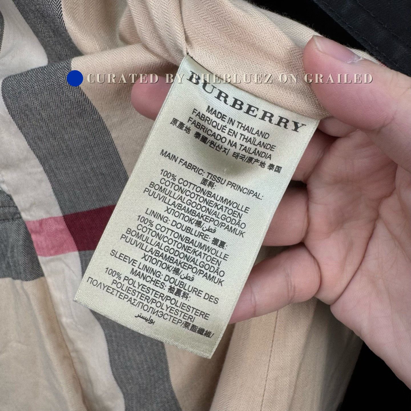 Burberry Burberry Double-Breasted Check Lining Trench Size S / US 4 / IT 40 - 7 Thumbnail