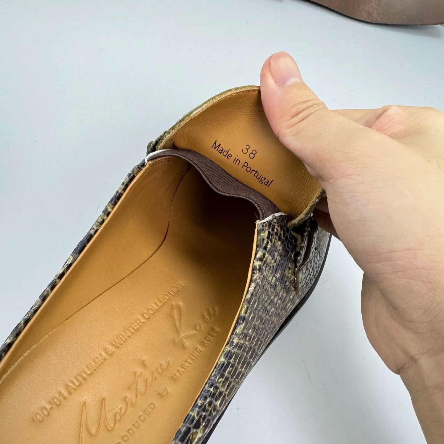 Martine Rose Martine Rose Snake Print Chain Loafers Size US 7 / IT 37 - 7 Thumbnail